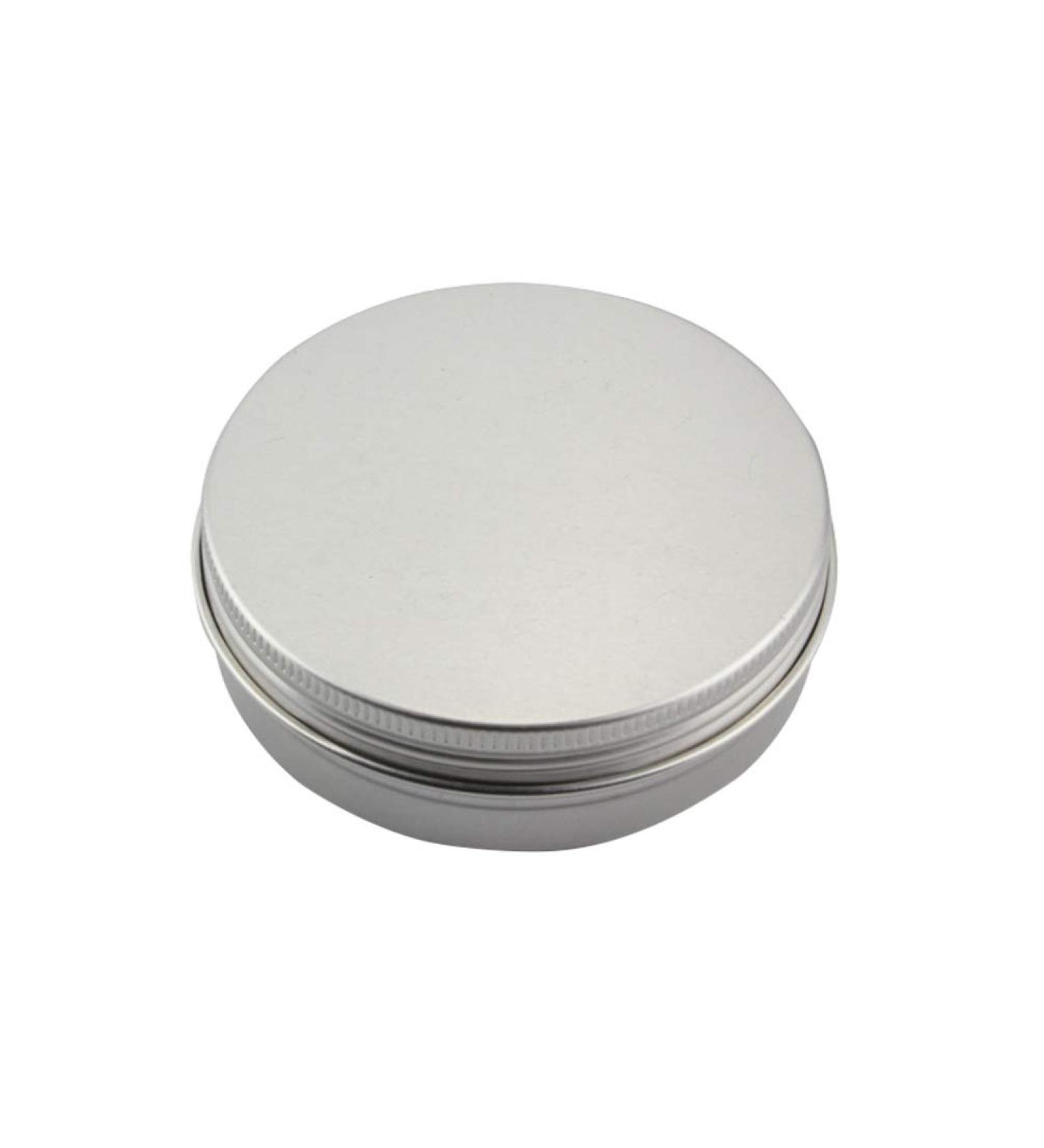 Buy Heallily 100ml Aluminum Tin Jar - Refillable Lip Balm Container | International Shipping Available - Buy Online on SooperMarket.com