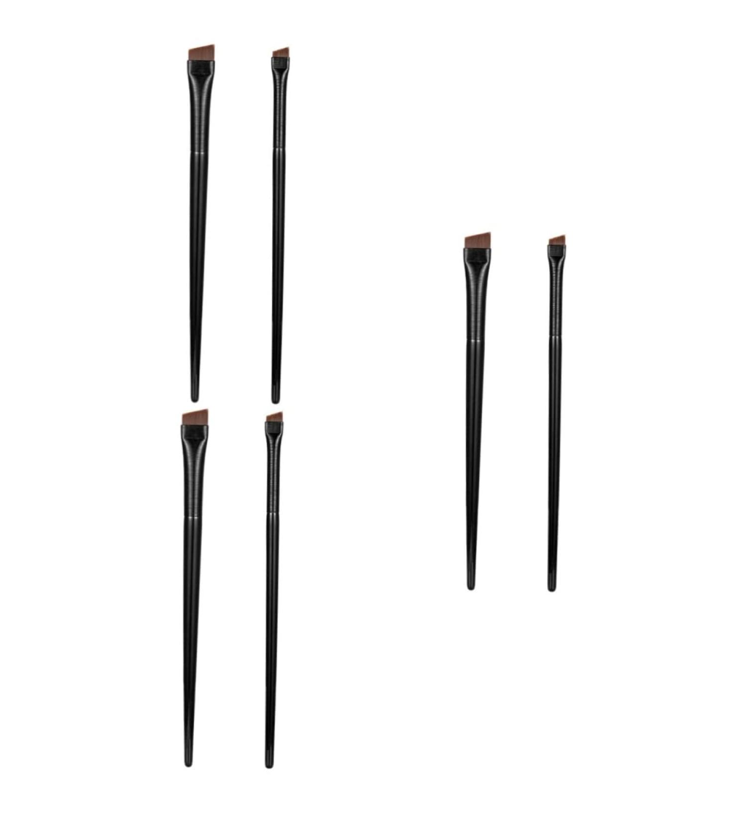 Healeved 9 Sets Women Eyeliner Brush Wood Makeup Tool Multi Function Eyebrow Brush Black - Buy Online on SooperMarket.com