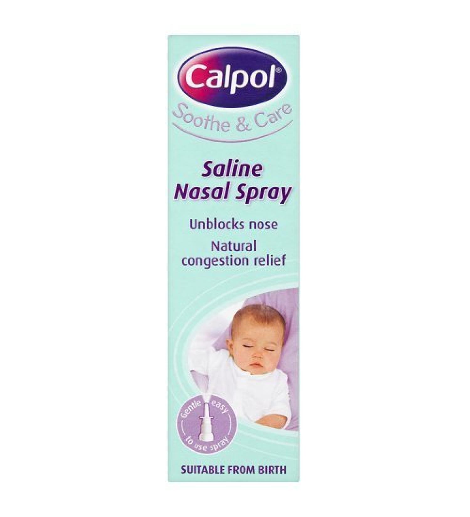 Calpol Soothe and Care 15ml Saline Spray by Calpol
