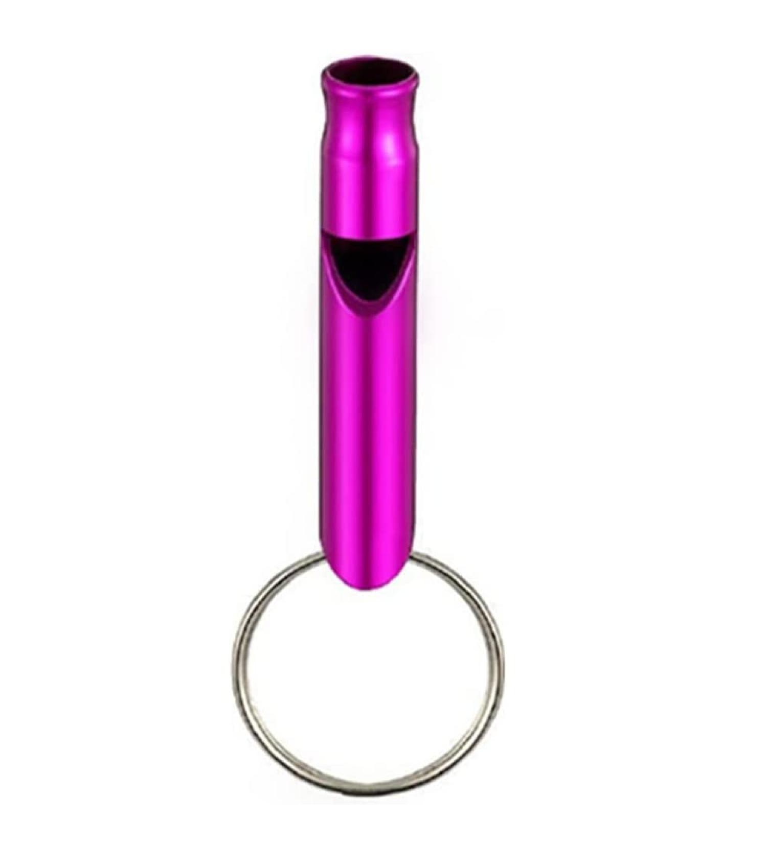 CABLEPELADO Survival Whistle - Emergency & Sports Whistle in Dark Purple | Aluminum Alloy for Outdoor Activities | International Shipping Available - Buy Online on SooperMarket.com