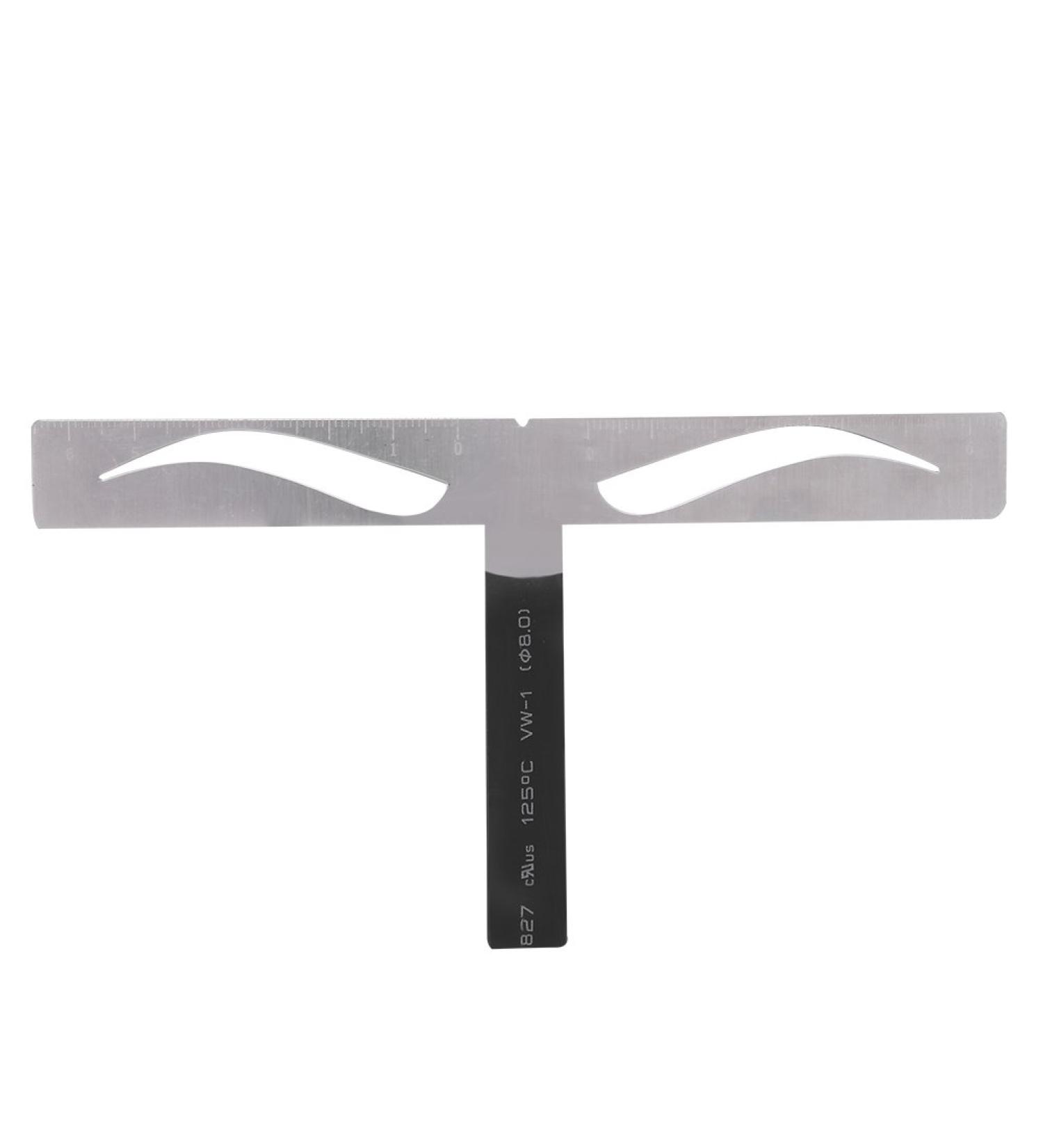 Buy Eyebrow Lineal Stencil | Three-Point Positioning Tool for Perfect Eyebrows | Semi-Permanent Makeup Accessories - Buy Online on SooperMarket.com