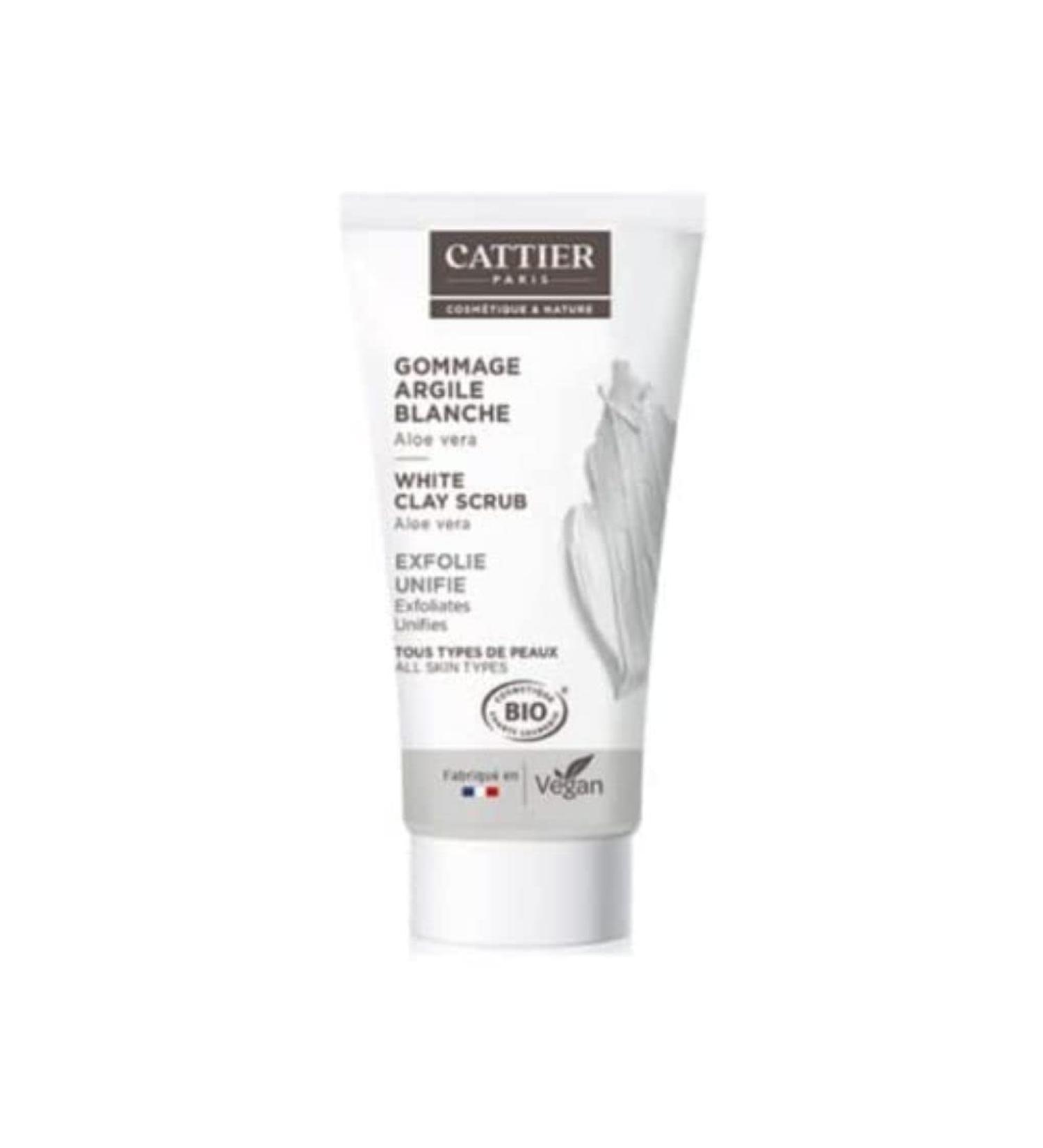 Cattier Mini Peeling White Clay for all skin types 30 ml