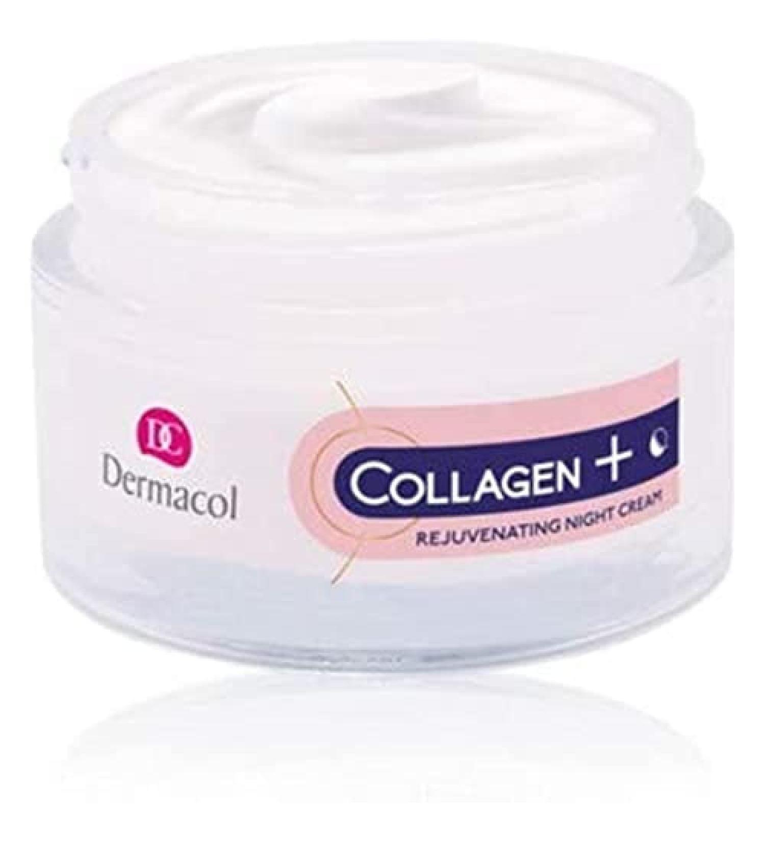 Buy Dermacol Collagen+ Intensive Rejuvenating Night Cream - Anti-Aging Skincare for All Skin Types - Fast International Shipping - Buy Online on SooperMarket.com