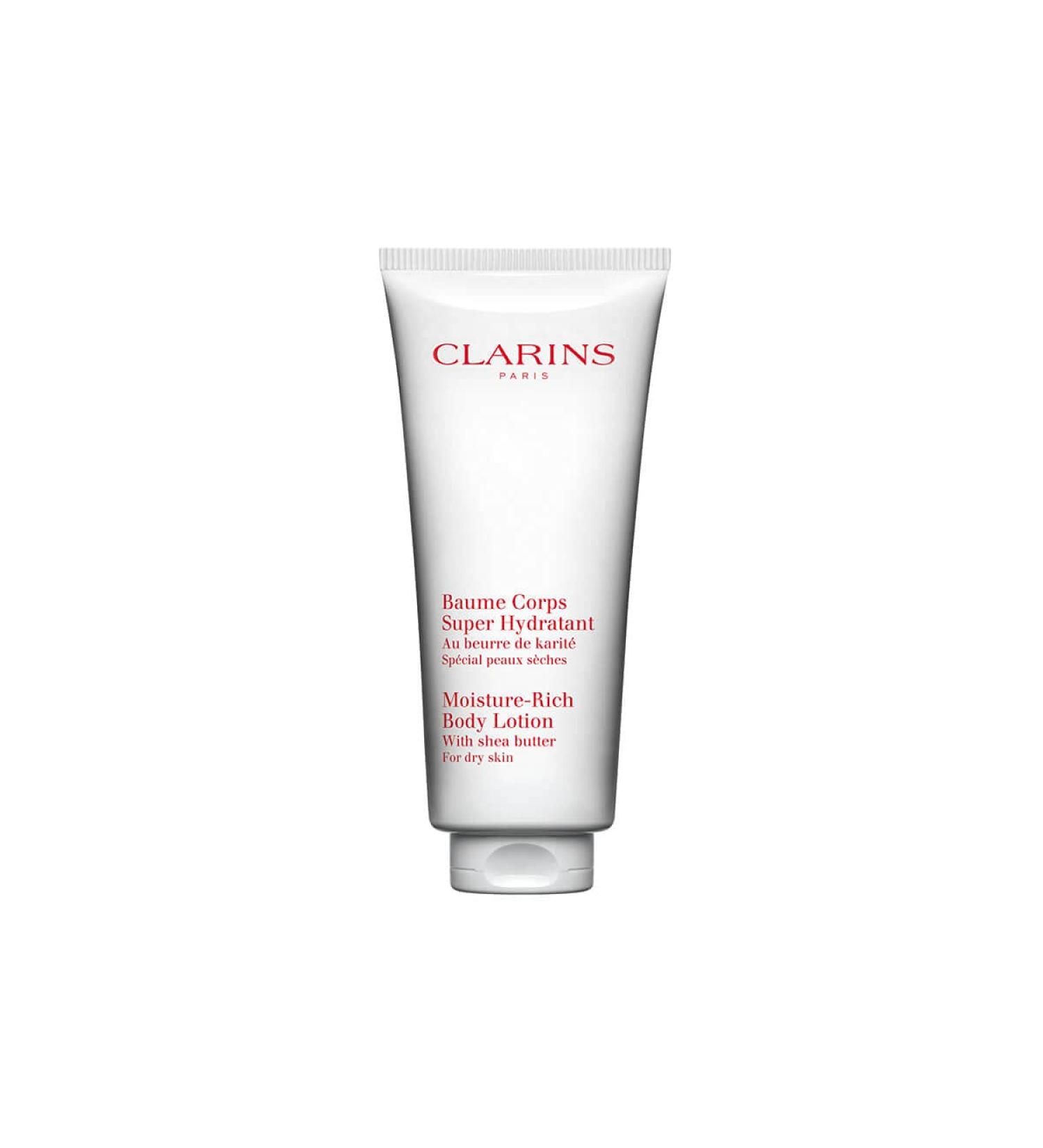 Clarins Baume Corps Super Hydratant 200ml Peach 200 ml (Pack of 1)