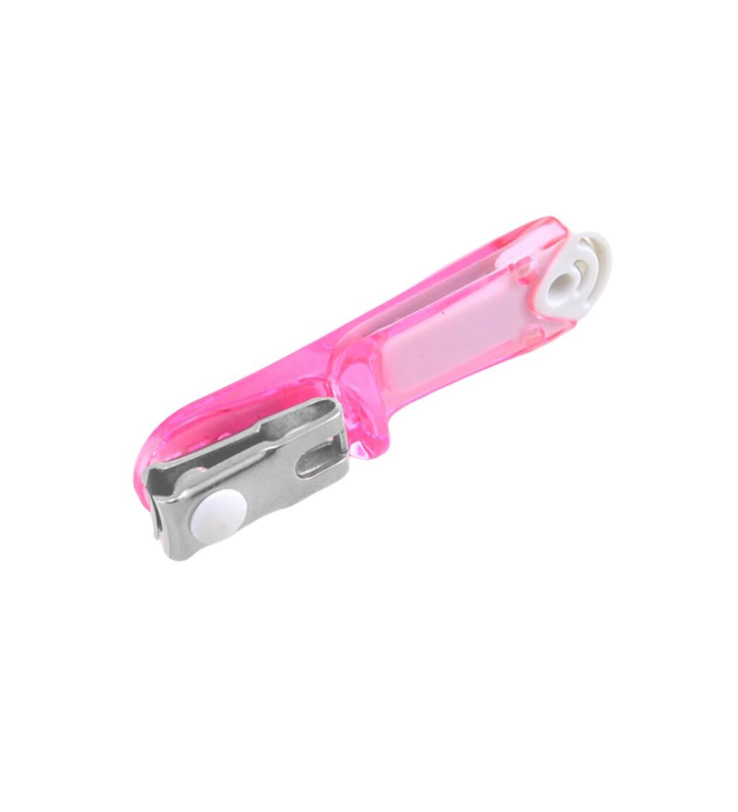 Dajidafu 360-Degree Rotary Stainless Steel Lightweight Sharp Toenail Clippers Waterproof Labor-saving Nail File Manicure Tool Men Red - Buy Online on SooperMarket.com