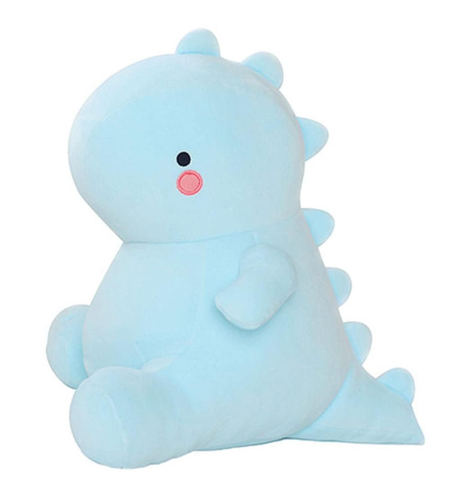 Cute Dinosaur Plush Toy - Soft Stuffed Animal for Children's Room Decor - Perfect Blue Birthday Gift - Buy Online on SooperMarket.com