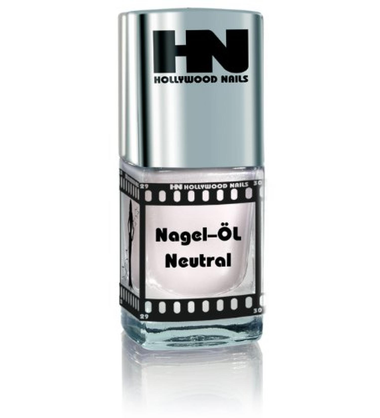 HN Hollywood nails nail oil with vitamin A+E for cuticle care (neutral)