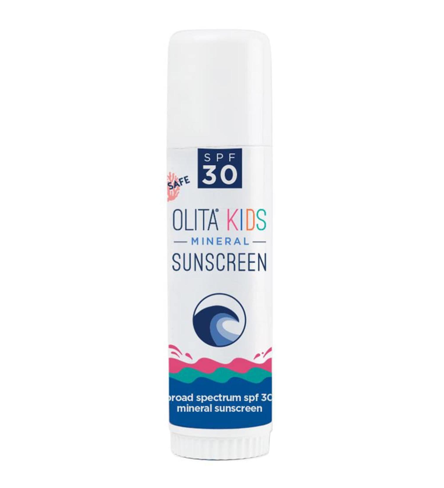 Olita Mineral Sunstick SPF 30 Kids Sunscreen - Fragrance Free - 0.6 oz - Broad Spectrum, Chemical-Free, Reef Safe, Organic, Water-Resistant - Buy Online on SooperMarket.com