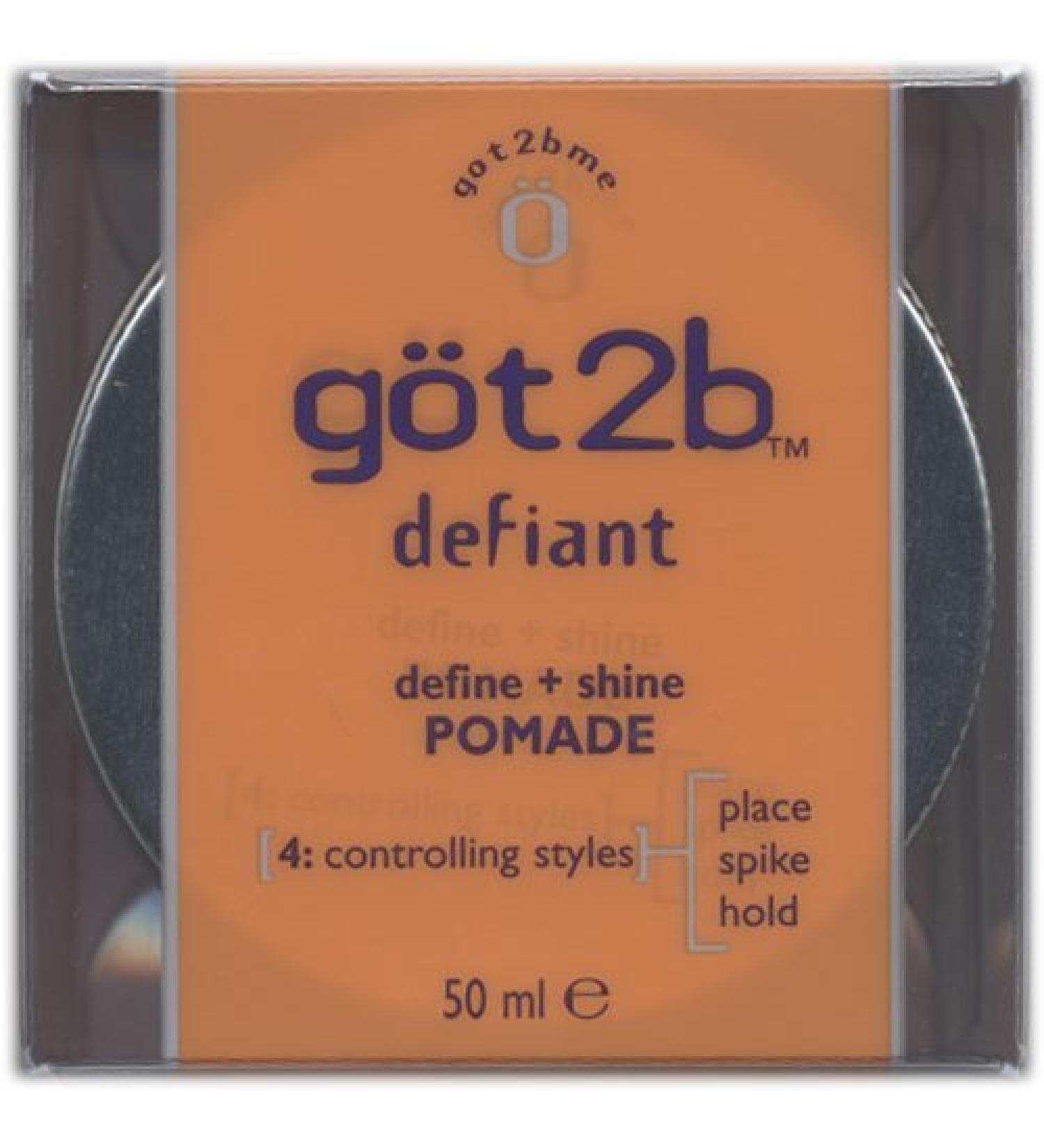 got2b Defiant Define & Shine Pomade-2 oz