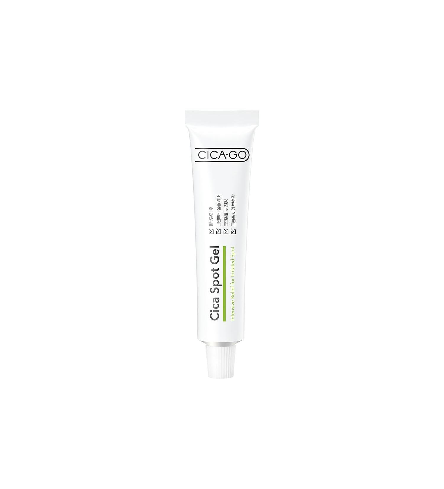 ISOI CICAGO Cica Spot Gel 25g | Calming & Soothing Gel for Sensitive Skin | Instant Relief for Irritation | Korean Skincare - Shop Internationally - Buy Online on SooperMarket.com