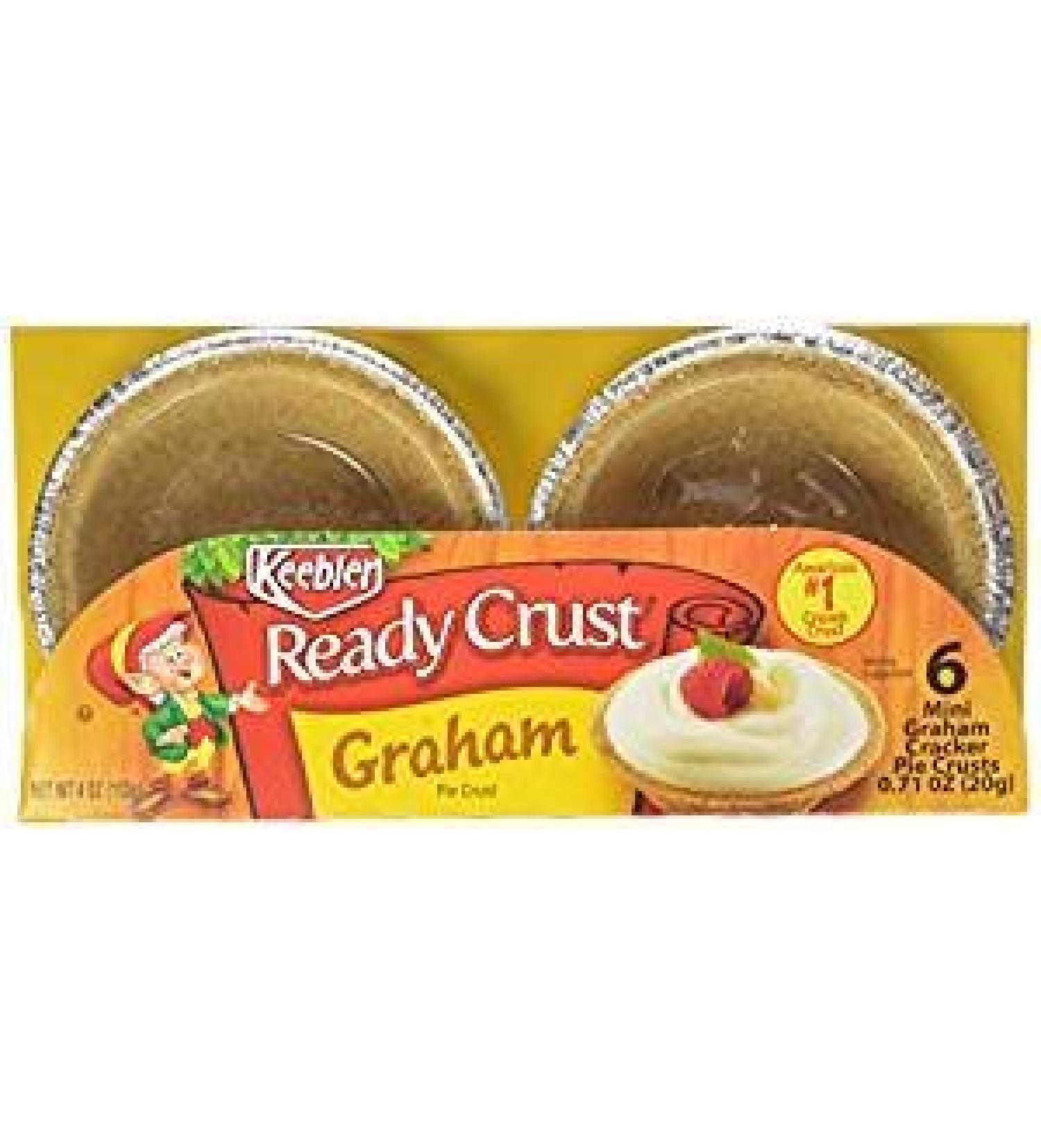 Keebler Mini Graham Cracker Pie Crusts 0.71 Oz - Pack of 3 - Buy Online on SooperMarket.com