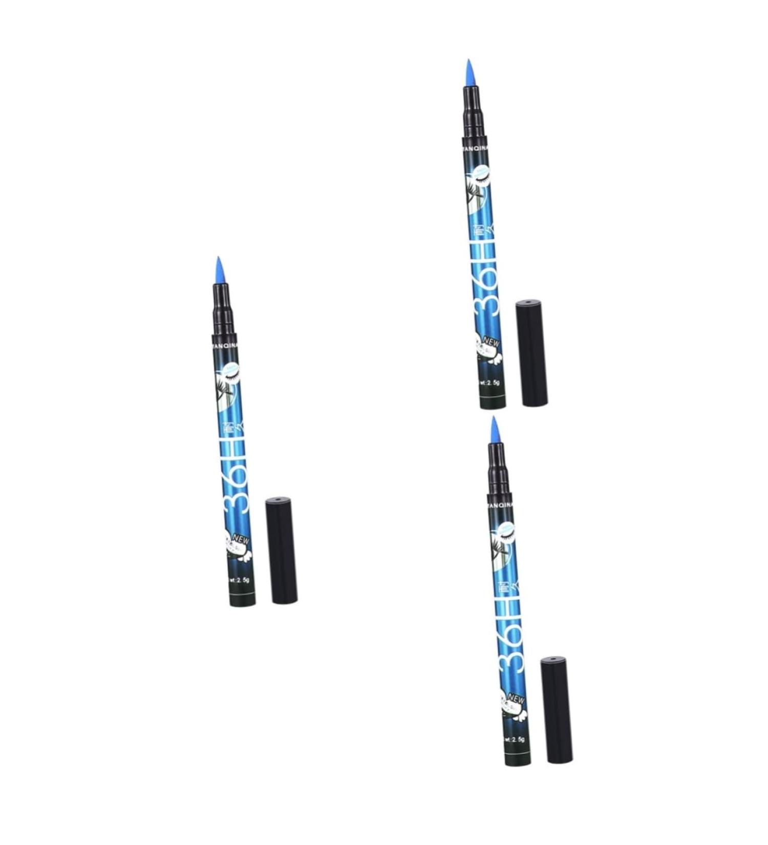 Didiseaon 3pcs Colorful Eyeliner Liquid Eyeliner Eyeline Pencil Liquid Liner Women Eyeliner - Buy Online on SooperMarket.com