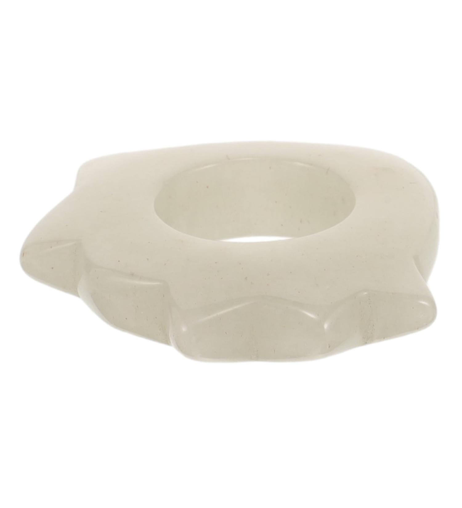 PLAFOPE Jade Scraping Instrument Gua Sha Stone The Tools Face Tool Skincare Essentials Massager Thumb - Buy Online on SooperMarket.com