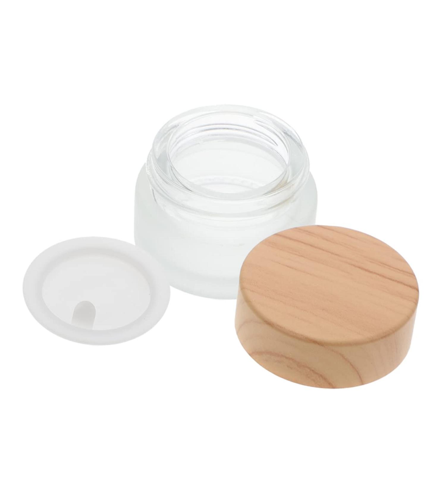Mikinona Pen Wash Cup Nail Remover Bottle Crystal Nail Art Dappen Bowl Nail Art Dappen Cup Makeup Container Glass Containers Glass Craft Nail Art Cleaning Cup Tool Wood Frosted - Buy Online on SooperMarket.com