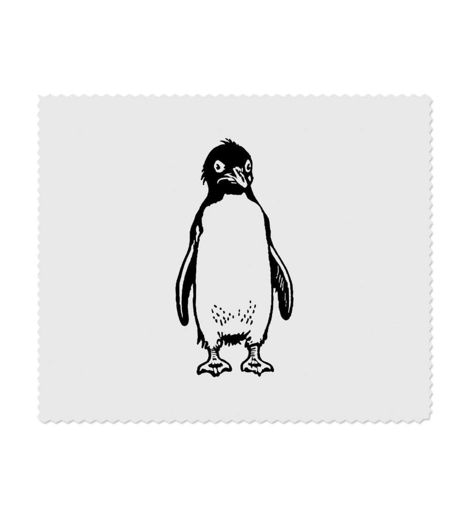 Buy 2 x Microfiber Cleaning Cloths - Rockhopper Penguin Design | Ideal for Eyeglasses Screens & More | International Shipping Available - Buy Online on SooperMarket.com