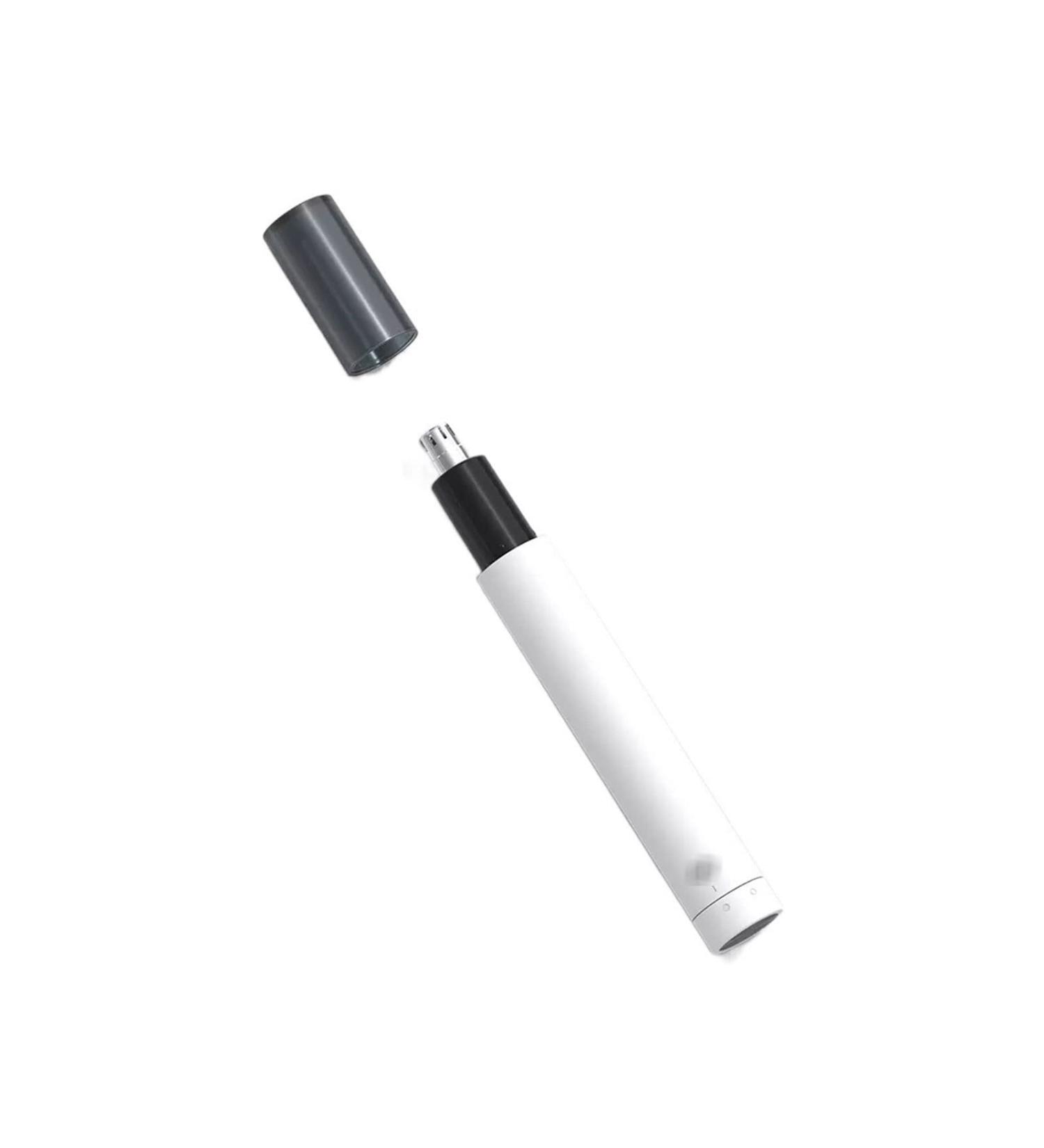 TEMKIN Electric Nose Hair Trimmer | White Nose & Ear Scissors | Safe & Efficient Grooming Supplies - Buy Online on SooperMarket.com