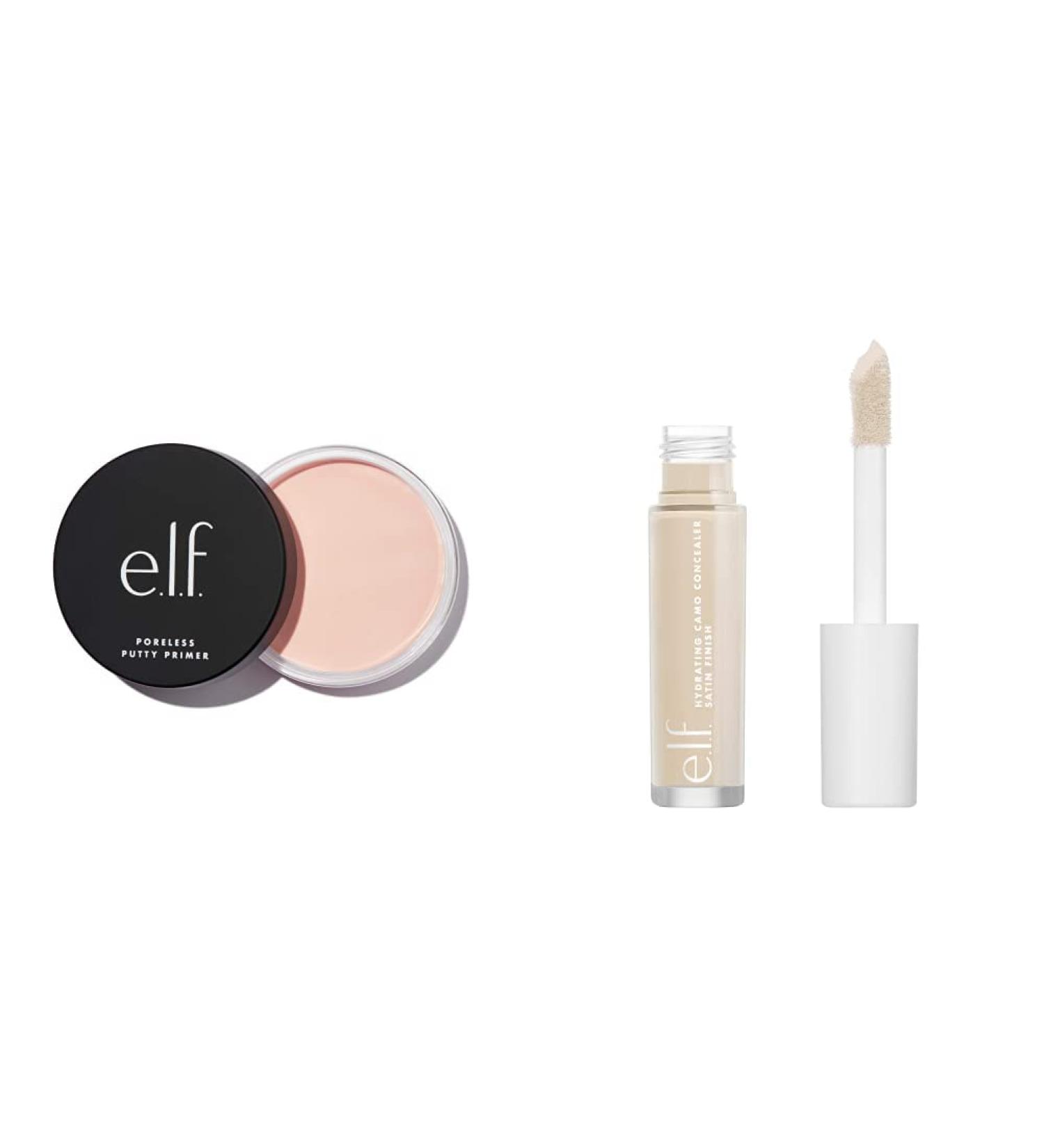 e.l.f. Poreless Putty Primer + Hydrating Camo Concealer (Fair Warm) - Buy Online on SooperMarket.com