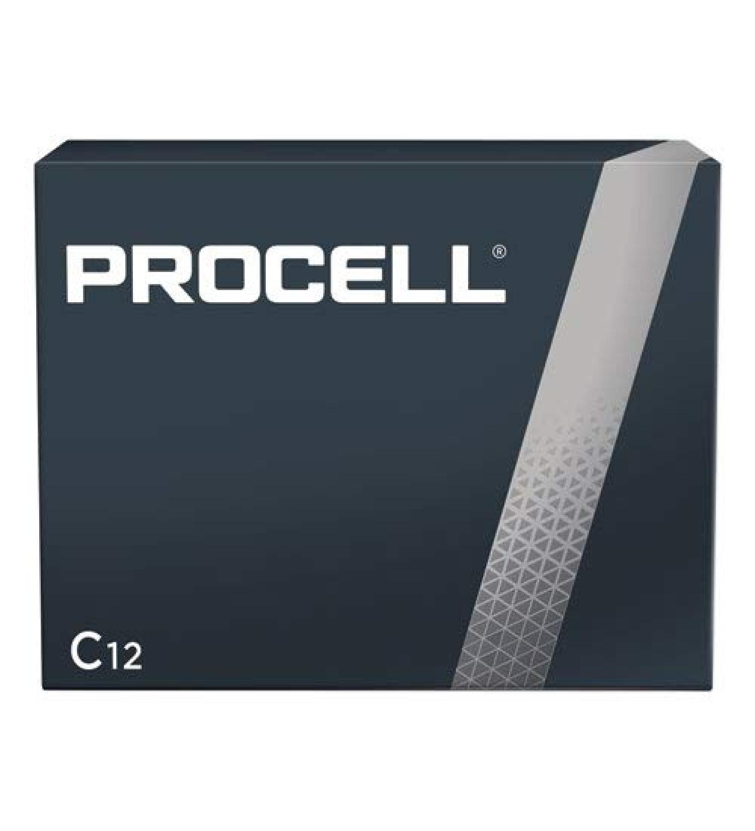 BATTERY ALKALINE C 12PK