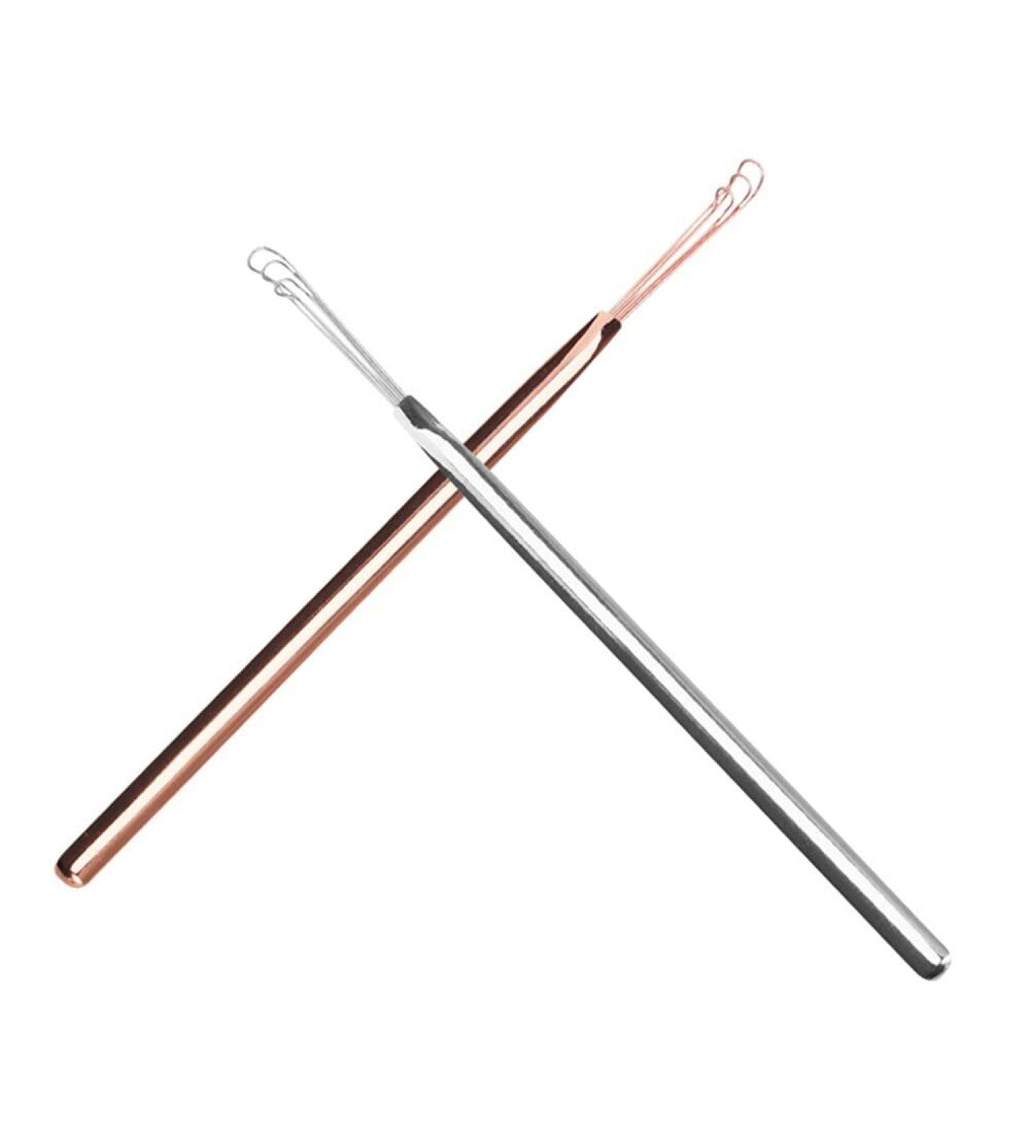 Stainless Steel Ear Pick Cleaner - Portable Ear Curette Tool for Easy Ear Cleaning - Buy Online on SooperMarket.com