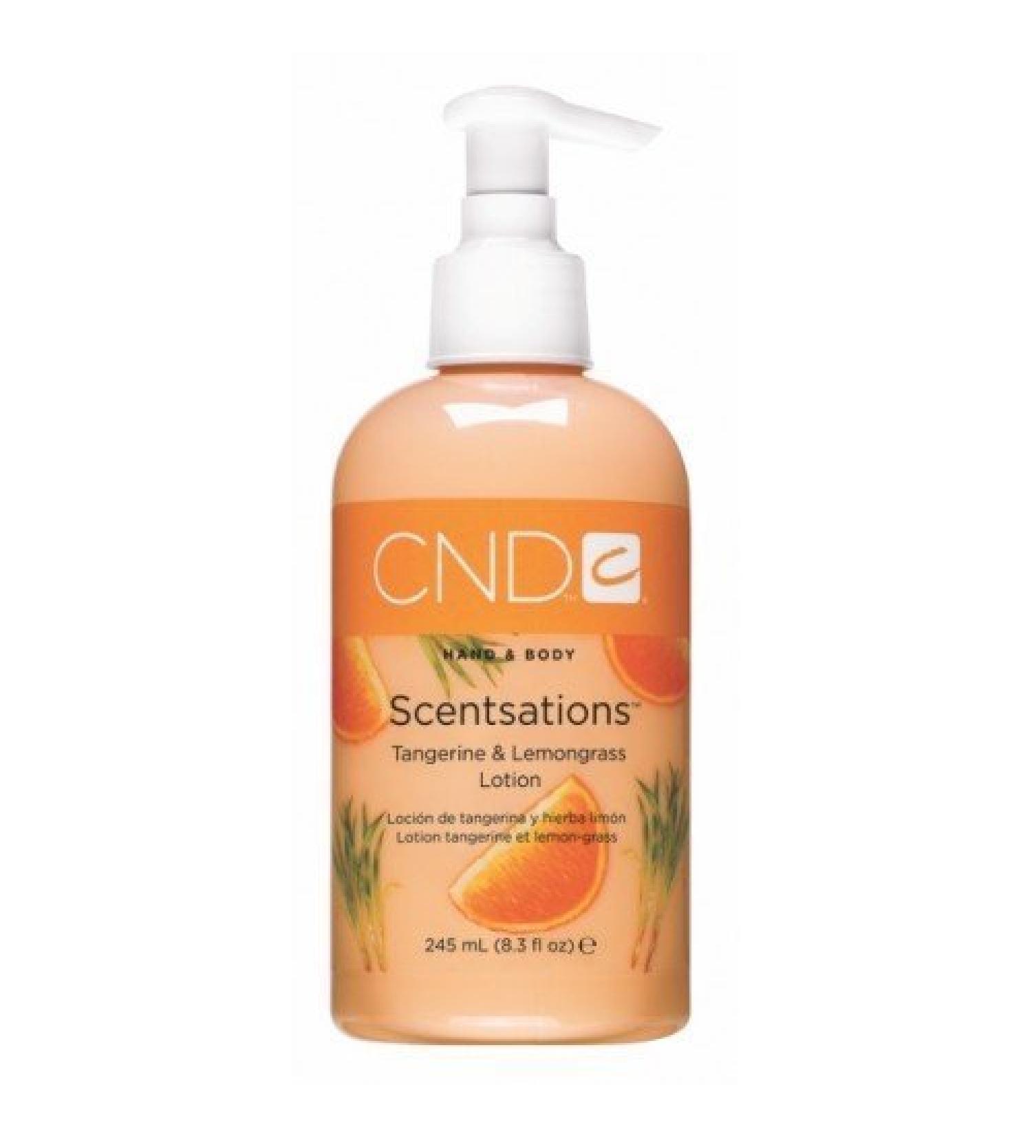 CND Scentsations Tangerine & Lemon Grass Lotion - 8.3oz by CND BEAUTY (English Manual)