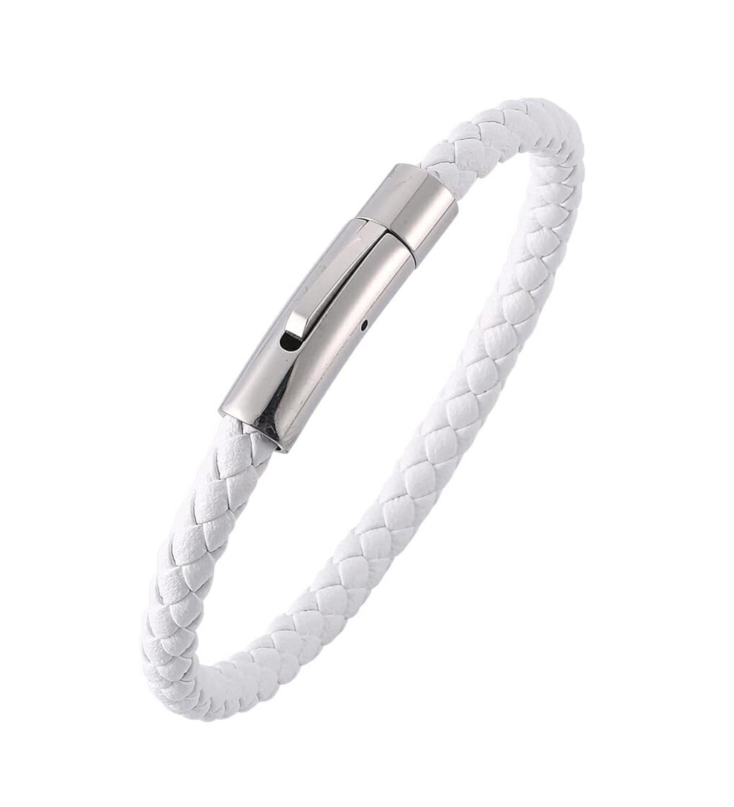 DSOUWEH Leather Wrist Decoration Bracelet Style Braided Bracelets Jewelry Decorative Bangle Dressing Daily Work Travel - Buy Online on SooperMarket.com