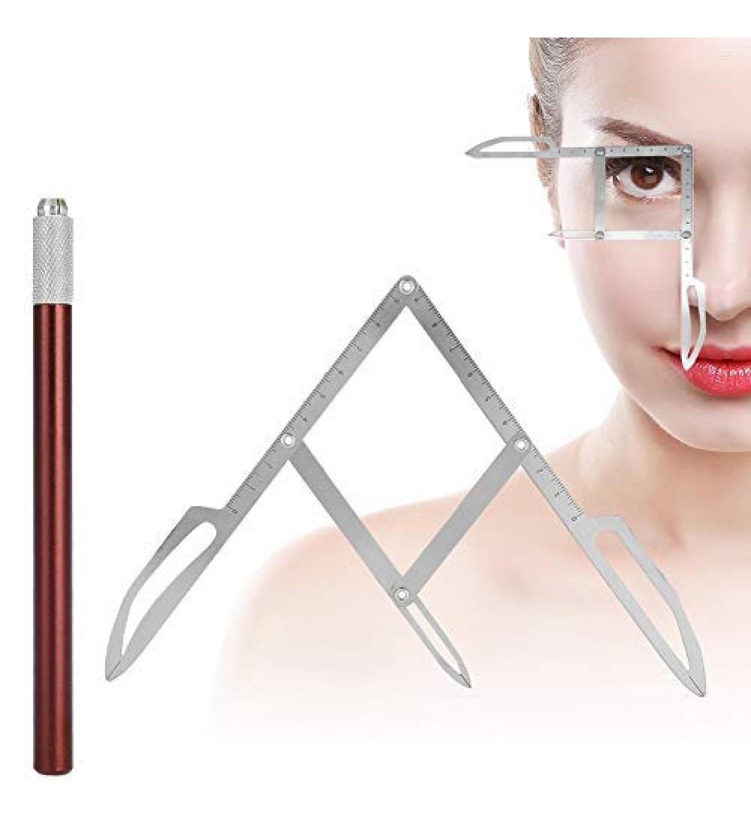 Golden Ratio Eyebrow Stencil Tool | Perfect Shape & Scale for Semi-Permanent Makeup | Ideal for Trade Fairs - Buy Online on SooperMarket.com