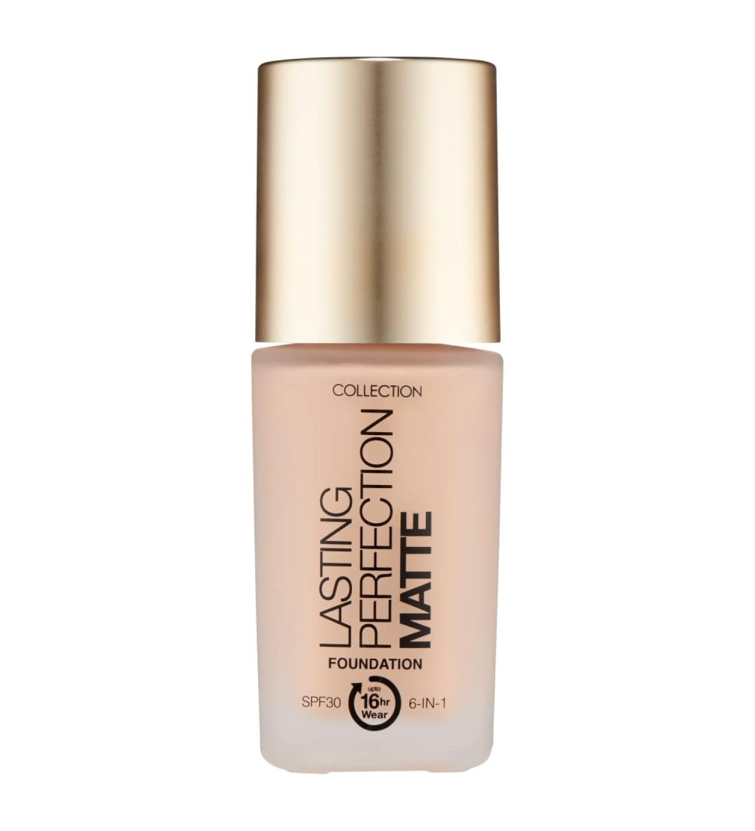 Collection Lasting Perfection Matte Foundation 27ml Beige - Full Coverage - Buy Online on SooperMarket.com