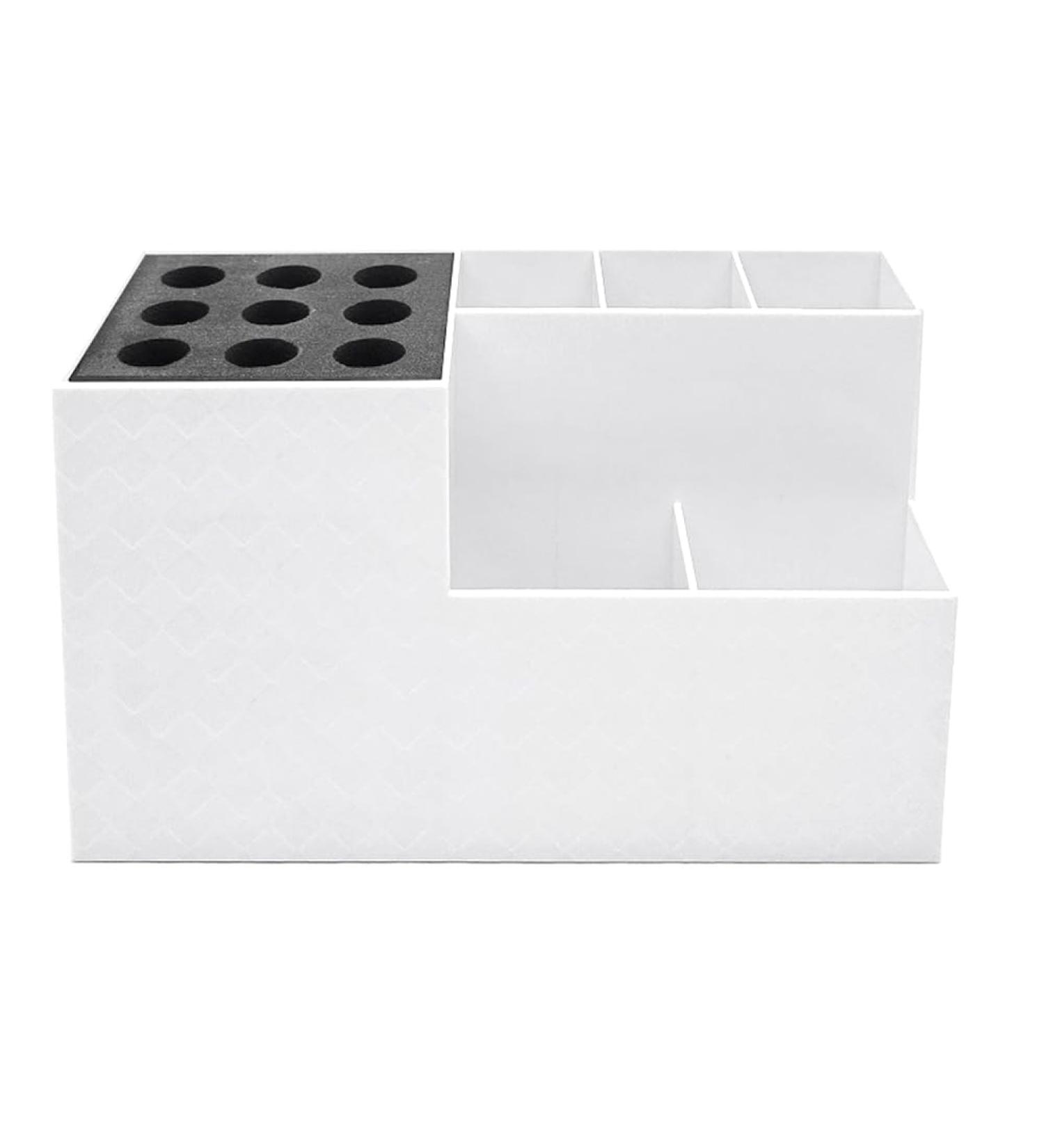 MRNHA White Scissor Non-Slip Storage Rack Ultra Light Hair Tool Organizer Hair Dryer Barber Tool Hairdressing Tool Organizer-A - Buy Online on SooperMarket.com