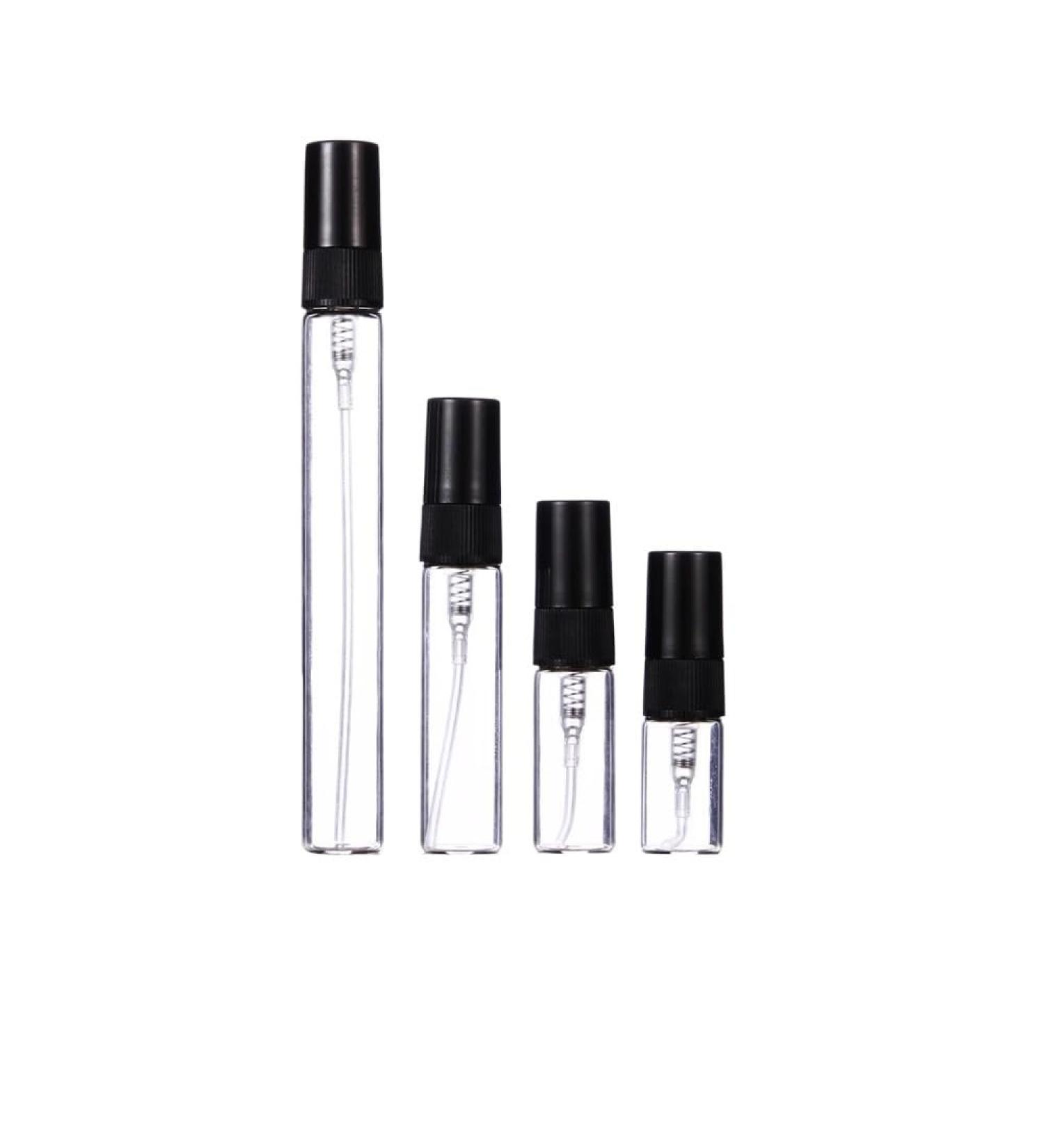 GeRRiT Fine Mist Spray Dispensing Bottle Portable Mini Empty Perfume Glass Spray Clear Empty Fine Mist Travel Bottle Set Refillable Containers for Cleaning Gardening Plant - Buy Online on SooperMarket.com