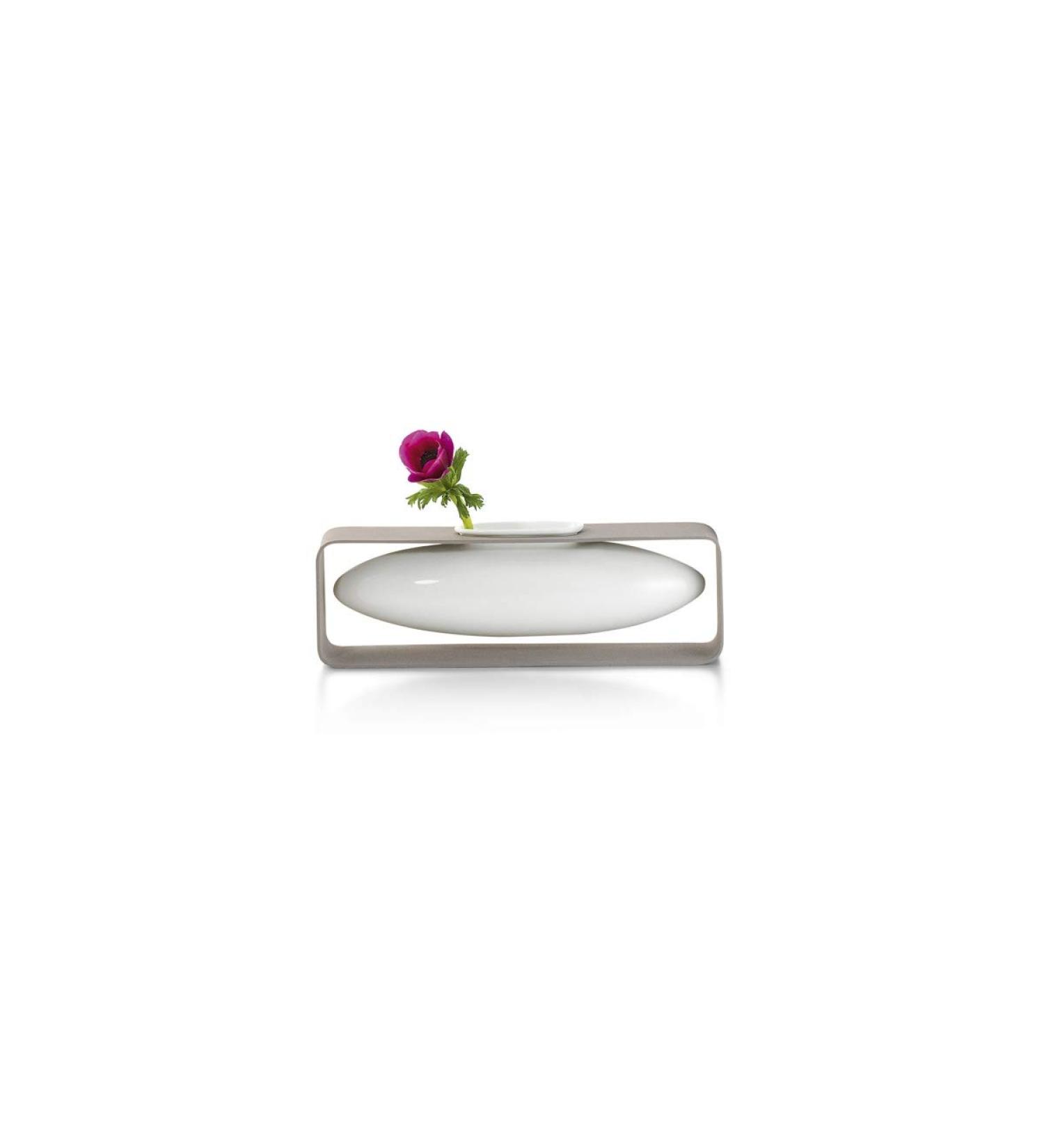 Modern Floating Vase - Horizontal Design | Unique Home Decor - Buy Online on SooperMarket.com
