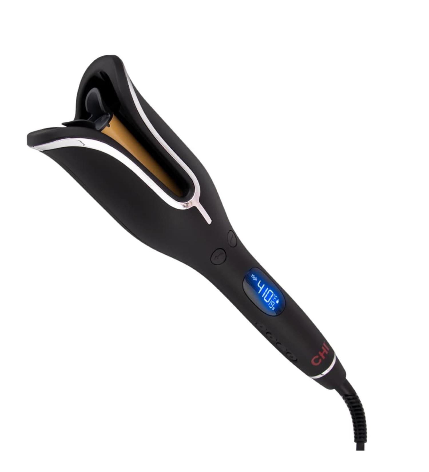 CHI Spin N Curl 1.25 Ceramic Rotating Curling Iron - Ideal for Shoulder-Length Hair | Includes Cleaning Tool | Matte Black - 1 Count - Buy Online on SooperMarket.com
