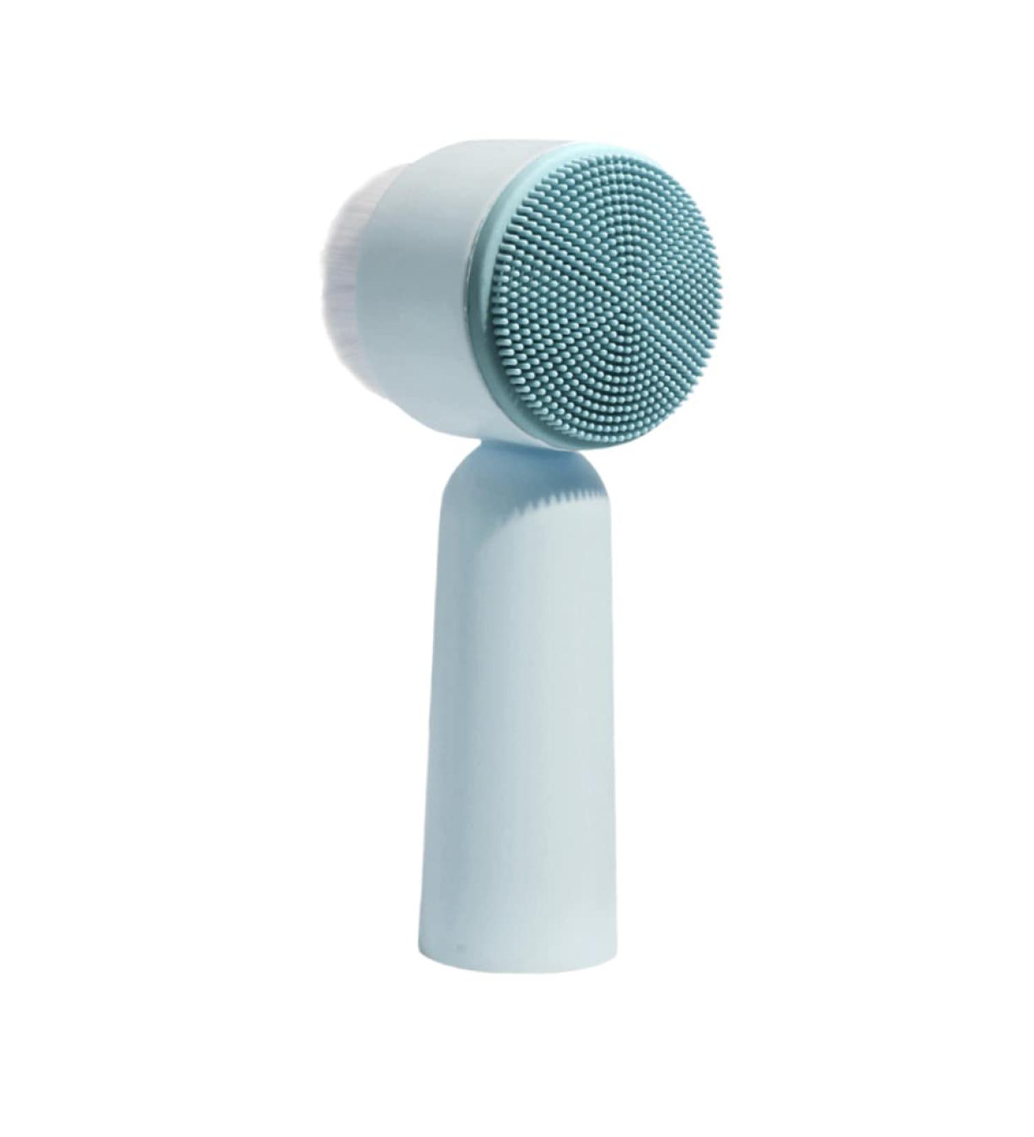 Handheld Silicone Facial Brush for Deep Pore Cleaning - 5.5x12.5cm | International Shipping Available - Buy Online on SooperMarket.com