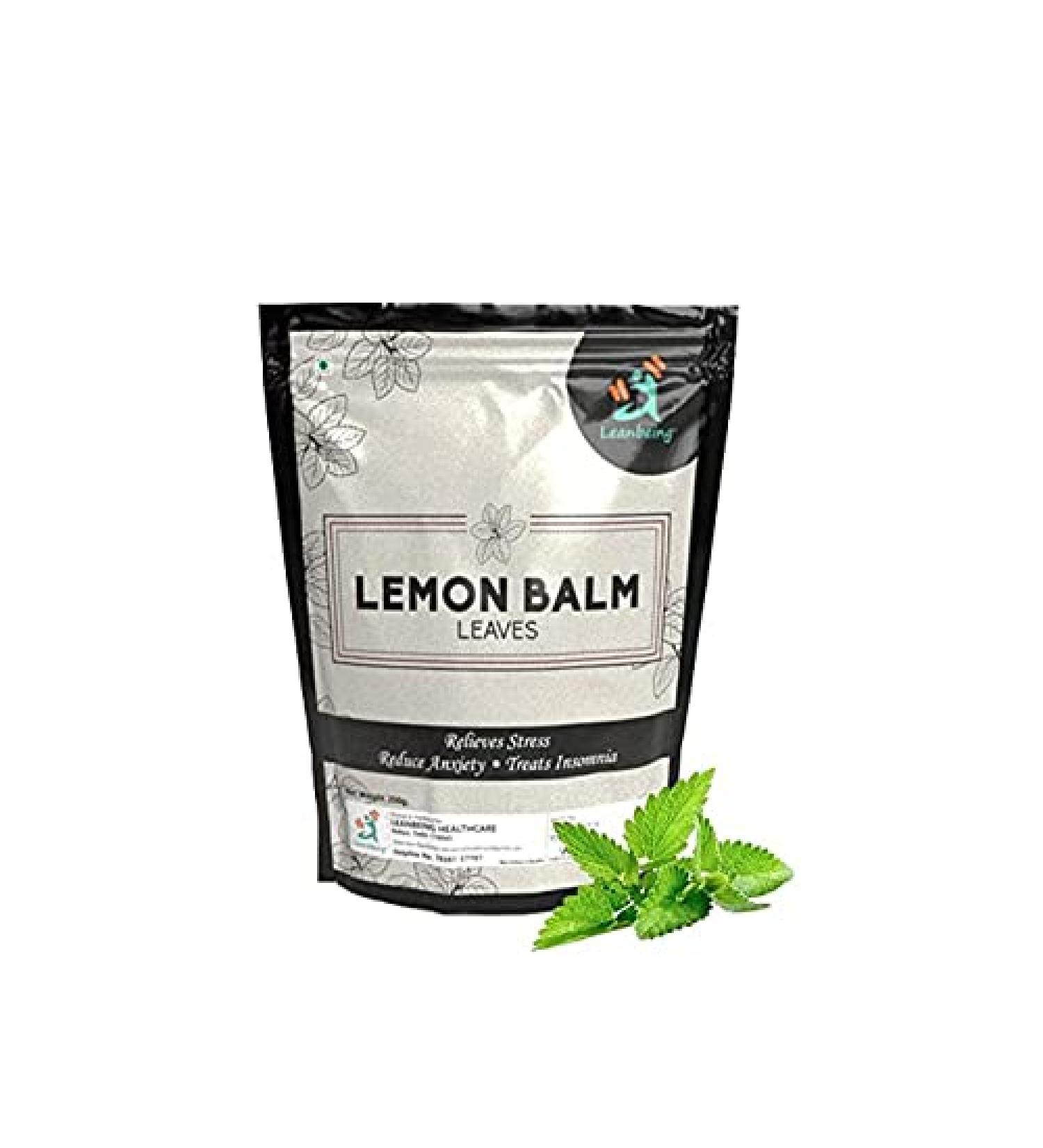 SEP Leanbeing- Lemon balm Leaves (100g) | Lemon balm tea | Relaxes muscles Provides better sleep and healthy digestion - Buy Online on SooperMarket.com