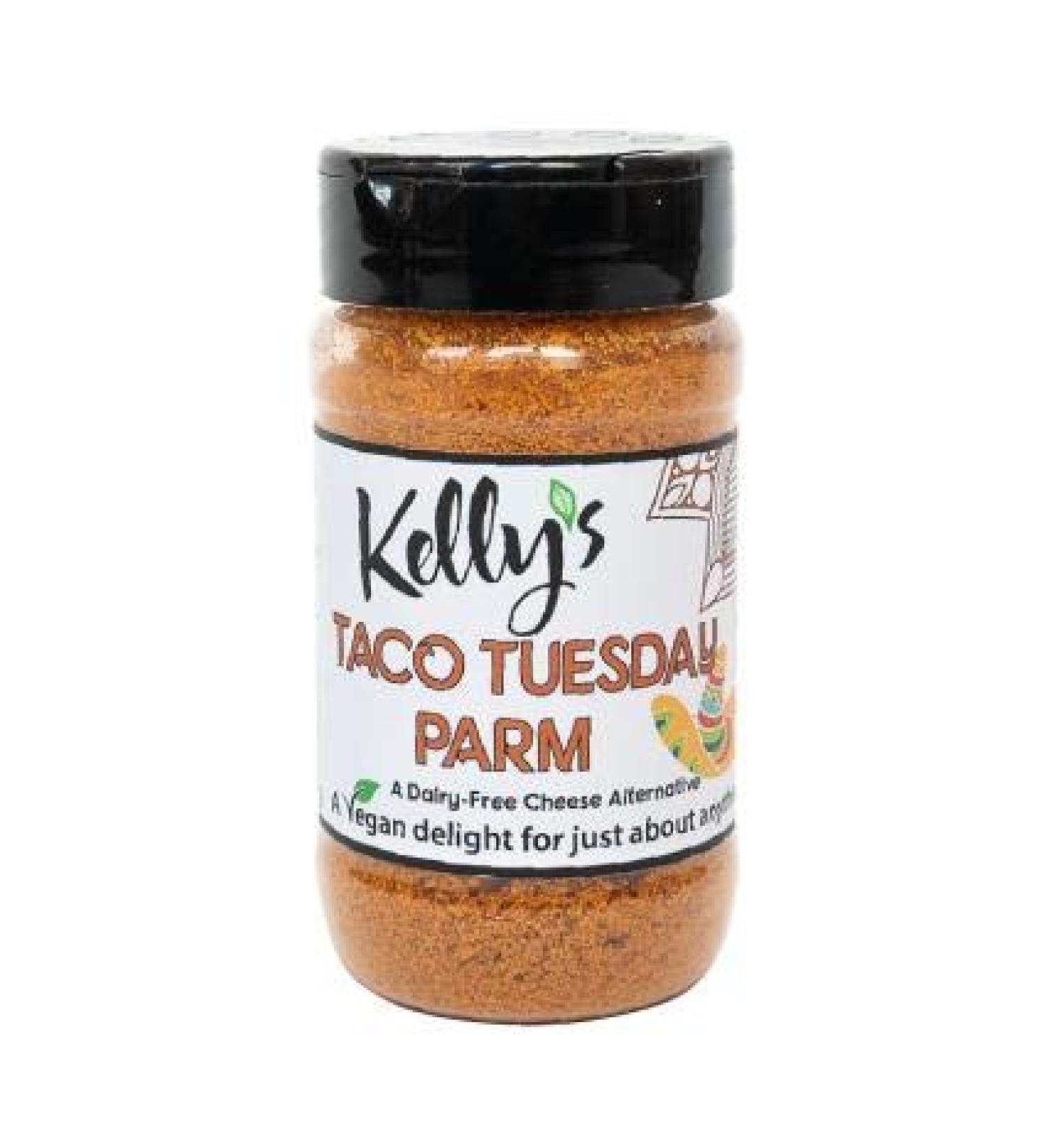 Kelly's Gourmet Taco Tuesday Parmesan Cashew Cheese - 1-Pack | Vegan & Delicious - Buy Online on SooperMarket.com