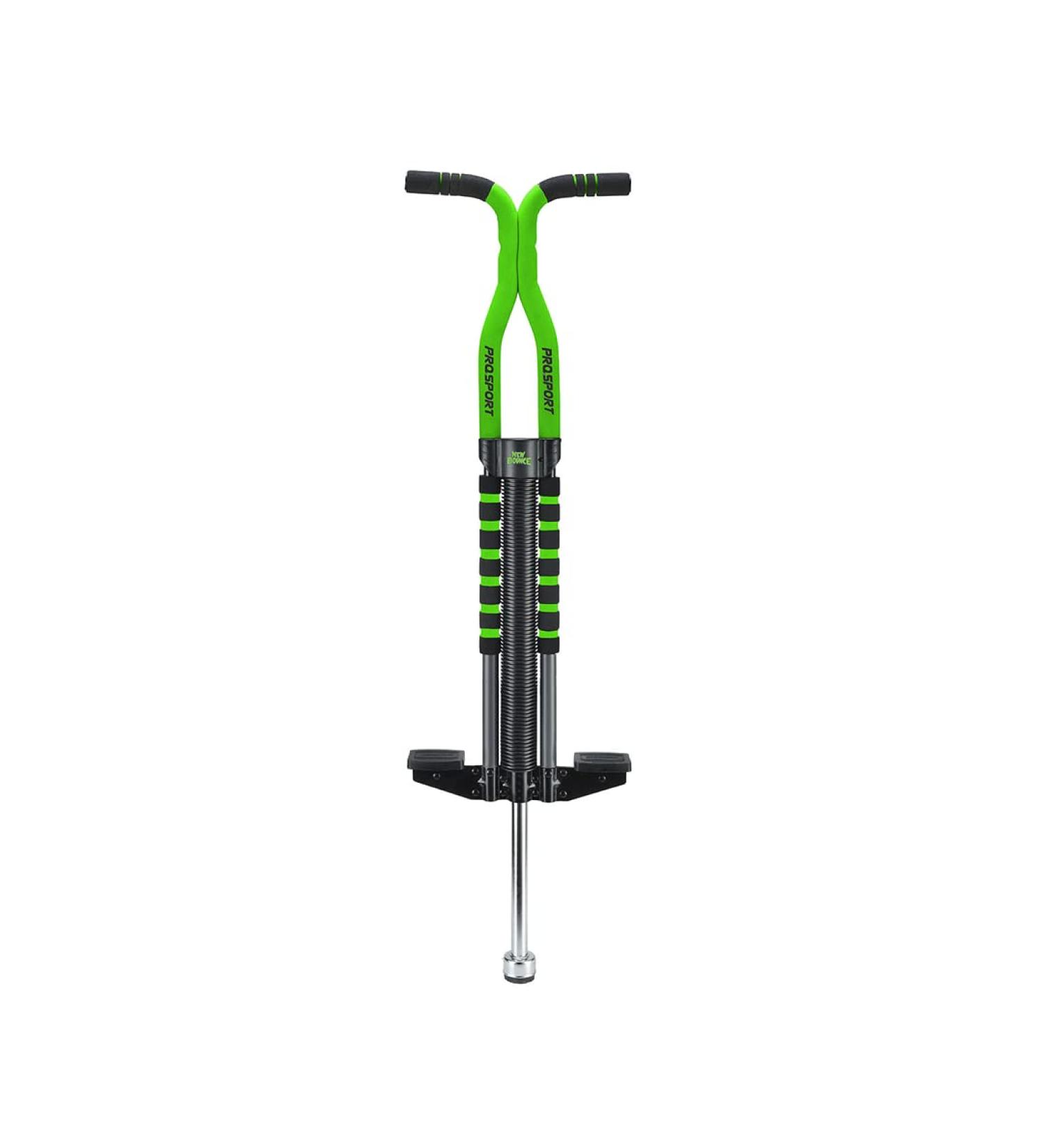 New Bounce Pro Sport Edition Pogo Stick for Kids Ages 9 and Up - 80 to 160 Lbs - Quality Easy Grip PogoStick in Black & Green for Hours of Fun - Buy Online on SooperMarket.com