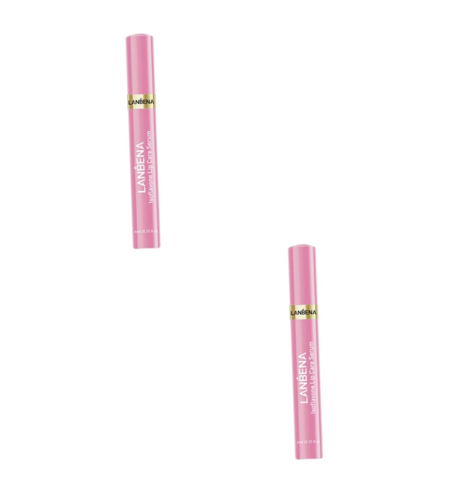 HAPINARY 2pcs Lip Serum Lip Oil Clear Lip Gloss Lip Balm Lipgloss Lip Tint Lips Moisturizer Lip Pomade Water - Buy Online on SooperMarket.com