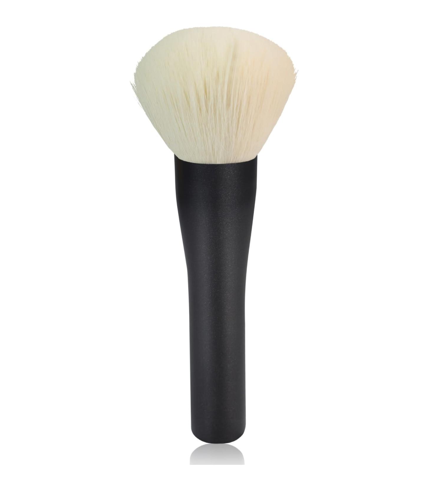 HEYMKGO Powder Makeup Brush - Full Face Powder Brush for Setting Powder Bronzer Blush Blending Buffing Sculpting - Large Fluffy Kabuki Brush with Synthetic Bristles for Even Application - Buy Online on SooperMarket.com