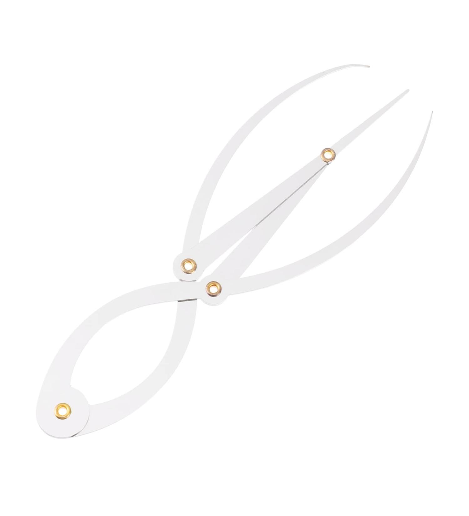 1 Pc Three- Point Grooming Stencil Girl Eyebrow Measuring Tool Positioning Ruler Travel Portable - Buy Online on SooperMarket.com
