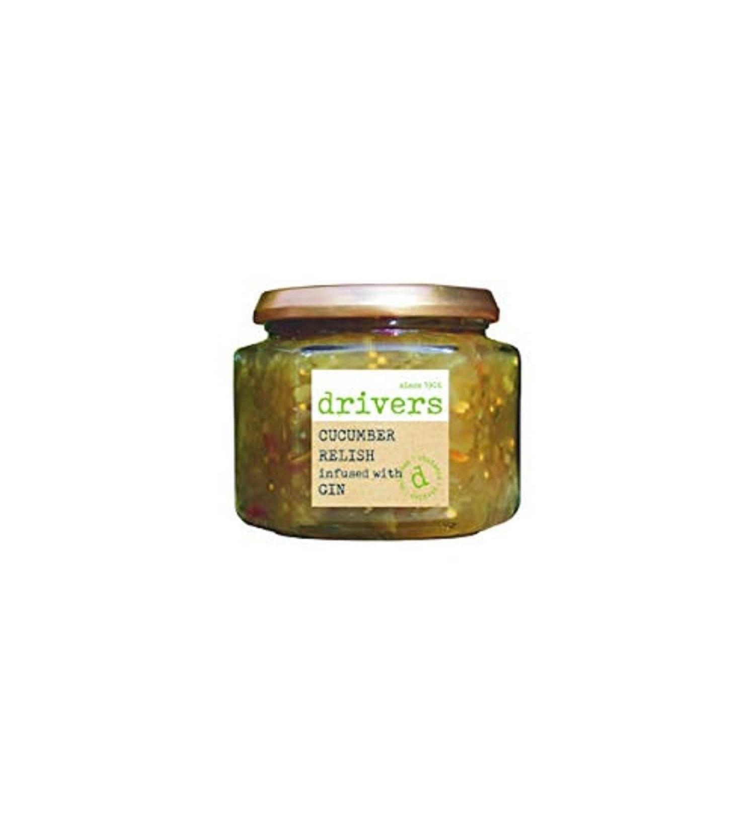 Driver's Pickle Cucumber Relish Infused with Gin 0.35 kg - Buy Online on SooperMarket.com