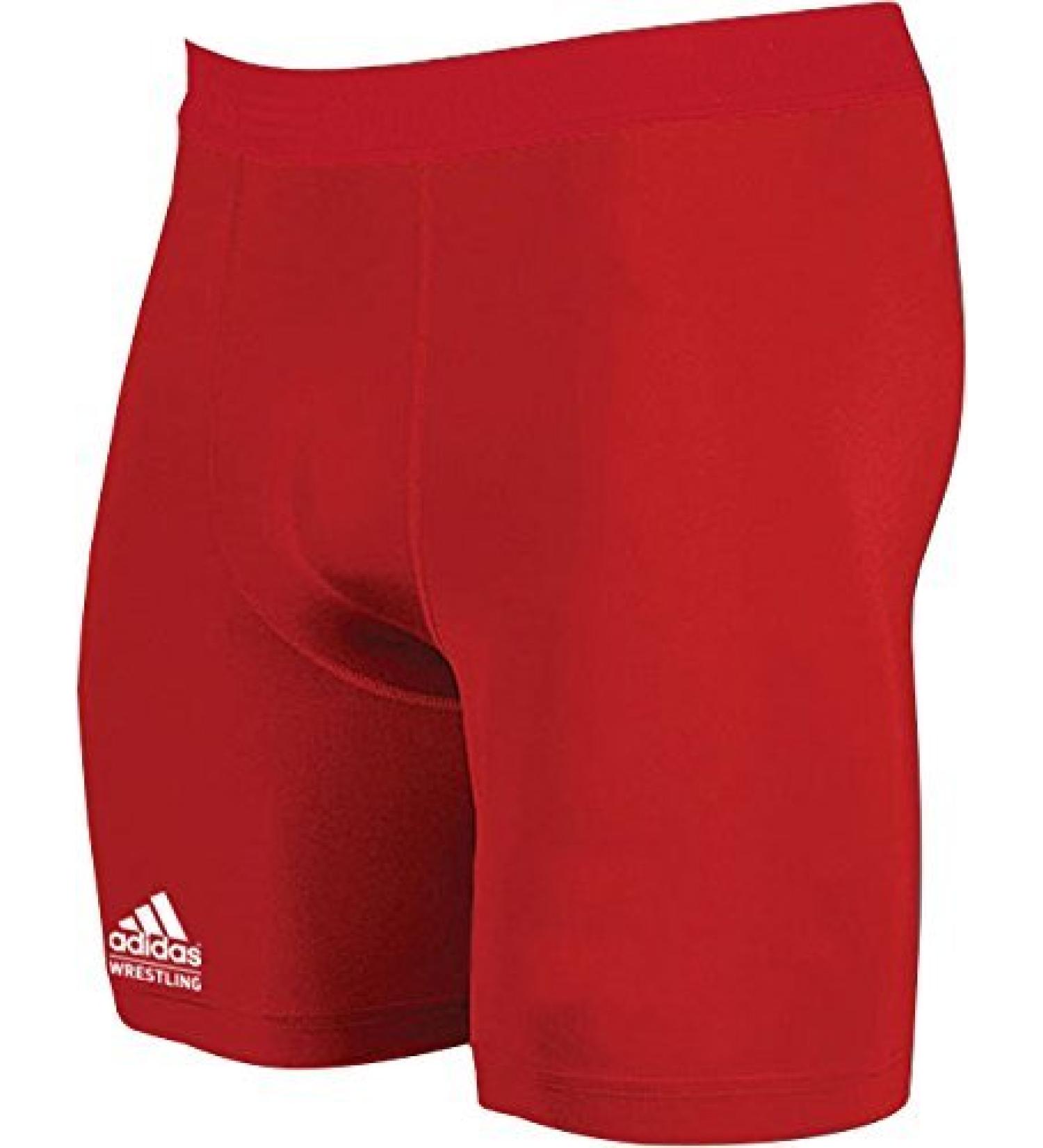 adidas Compression Shorts YM: Red Misc.
