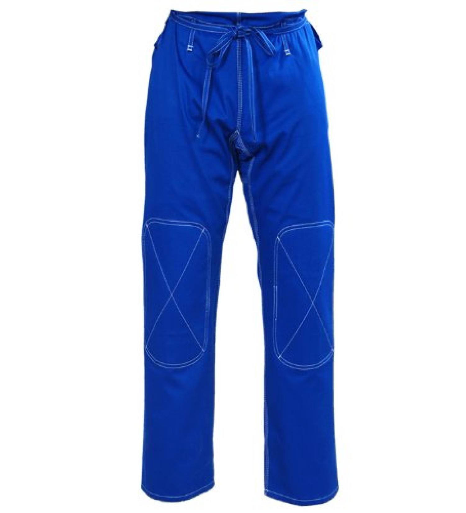 Woldorf USA Brazilian Jiu Jitsu BJJ Pants Blue Cotton Heavy Size 4-A2 Blue