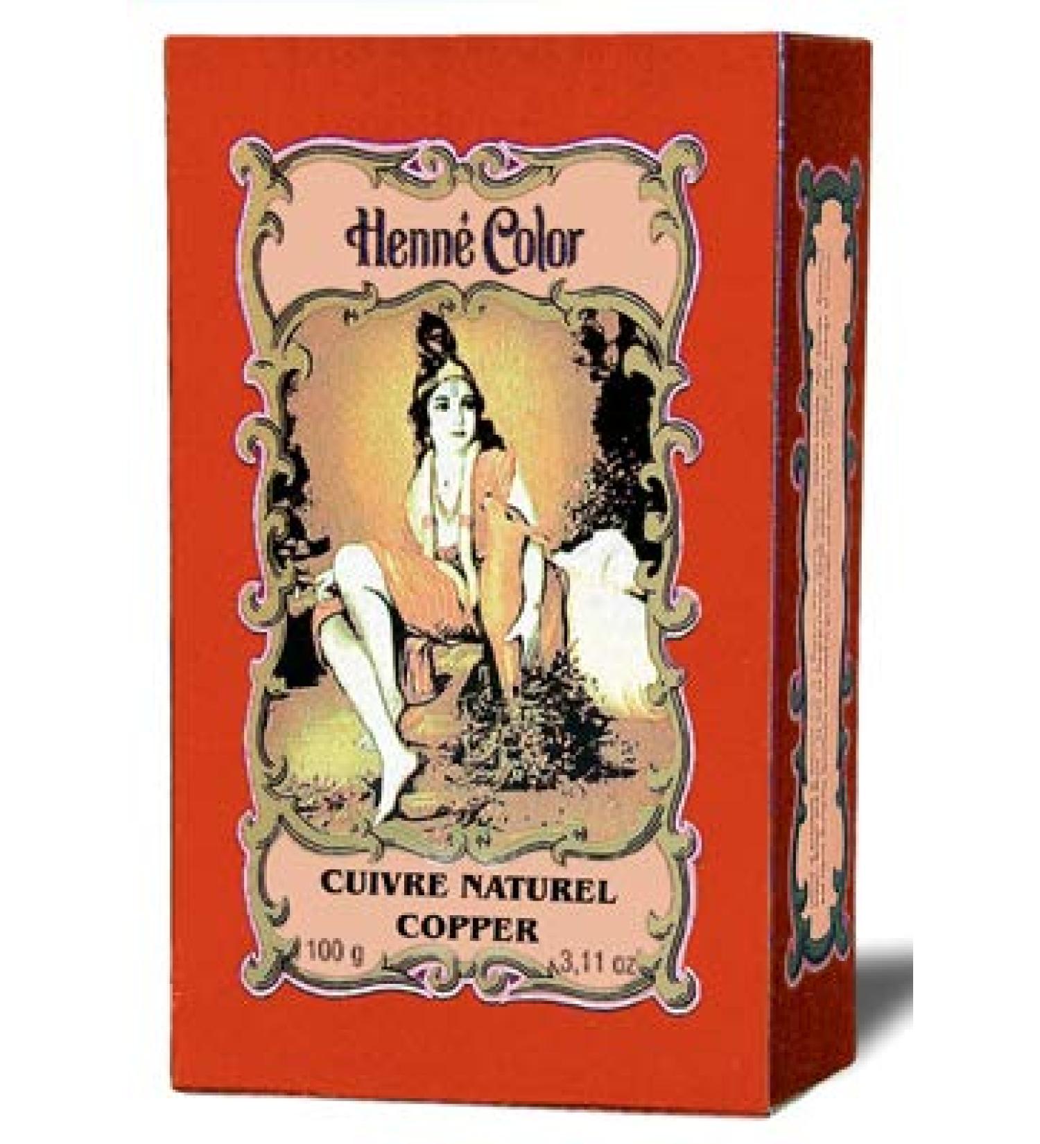 Henna Copper Hair Dye Powder - 100g Natural Cuivr for Vibrant Color | International Shipping Available - Buy Online on SooperMarket.com