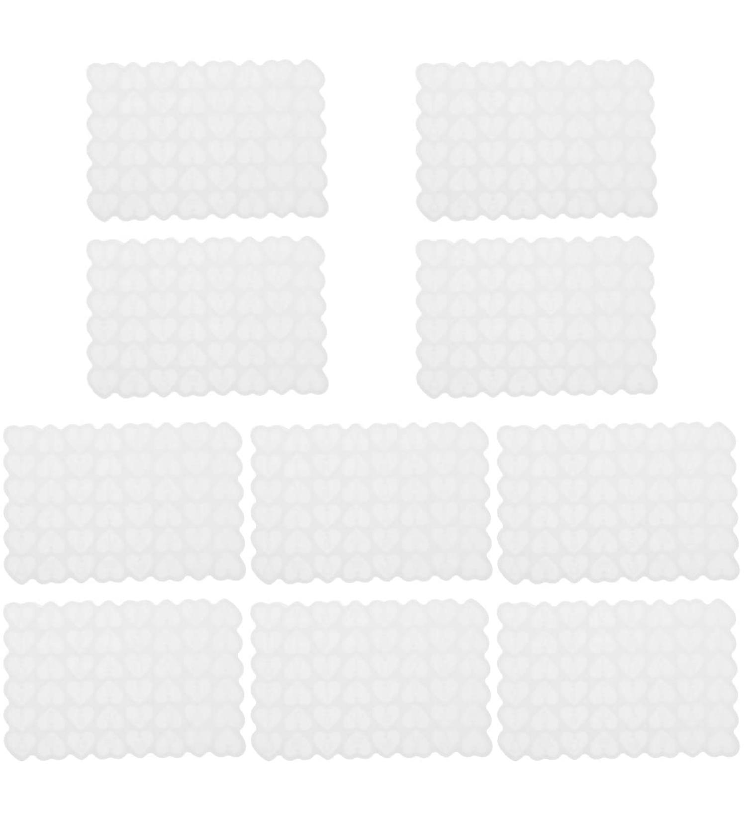 Heart Shape Silicone DIY Alphabet MOLDS- Use molds to Make Your DIY Crafts and Experience The Fun of Hands- on. Mini Heart Whitex5pcs 0.3X5.5X8.5CMx5pcs - Buy Online on SooperMarket.com