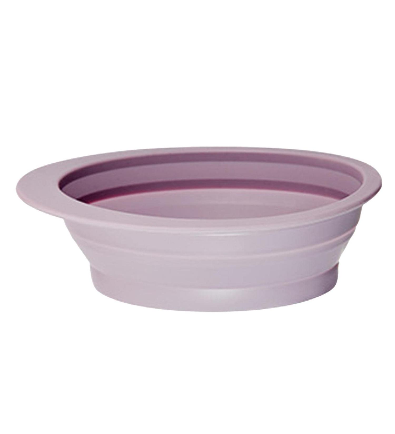 Yajexun Makeup Cleaner - Bowl Scrubber Brushes Foldable Silicone - Portable Washing Tool Mat Cleaning for Brushes Sponge and Puff Women Purple - Buy Online on SooperMarket.com