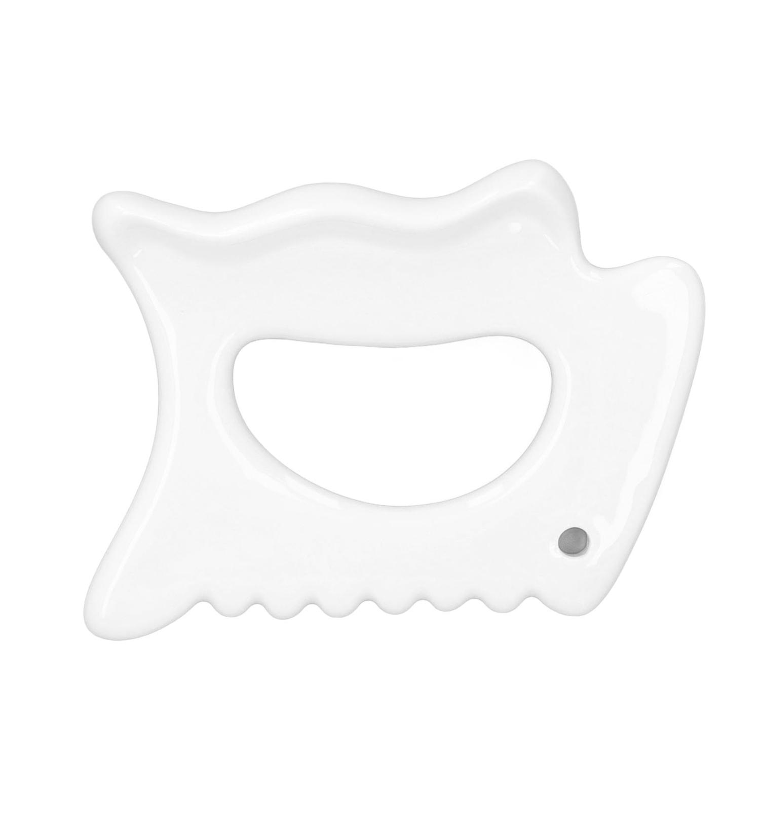 Ceramic Gua Sha Board for Muscle Relief Face Lifting Professional Spa Massaging Use Tool Suitable for Individual Self Care - Buy Online on SooperMarket.com