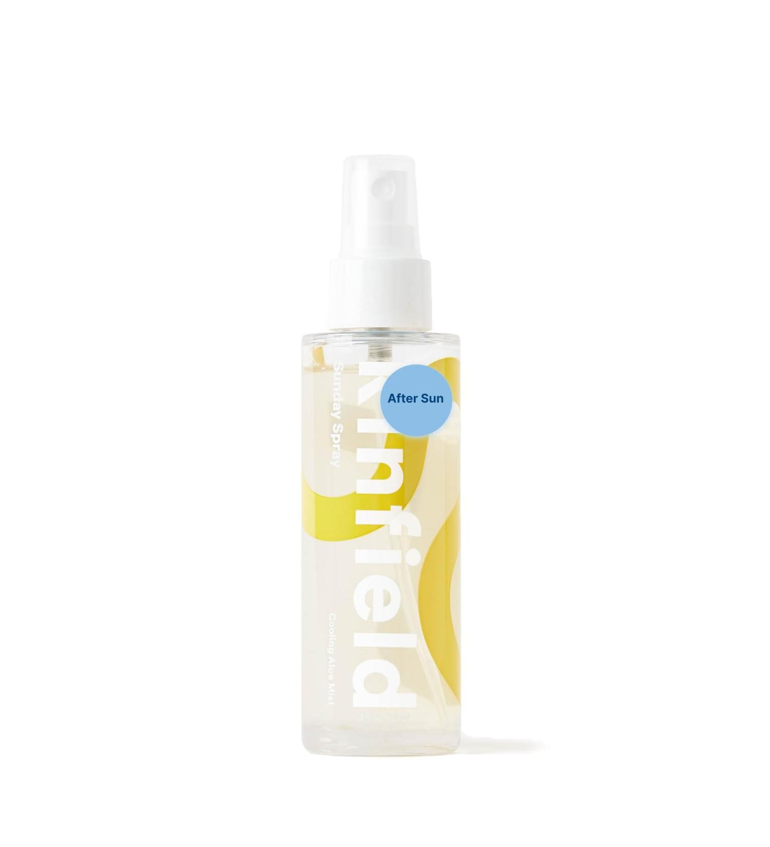 Kinfield Sunday Spray - Cooling Aloe Mist | Refreshing After Sun Spray for Sunburned Skin | Cruelty-Free Skincare 3.0 oz / 89 ml - Buy Online on SooperMarket.com