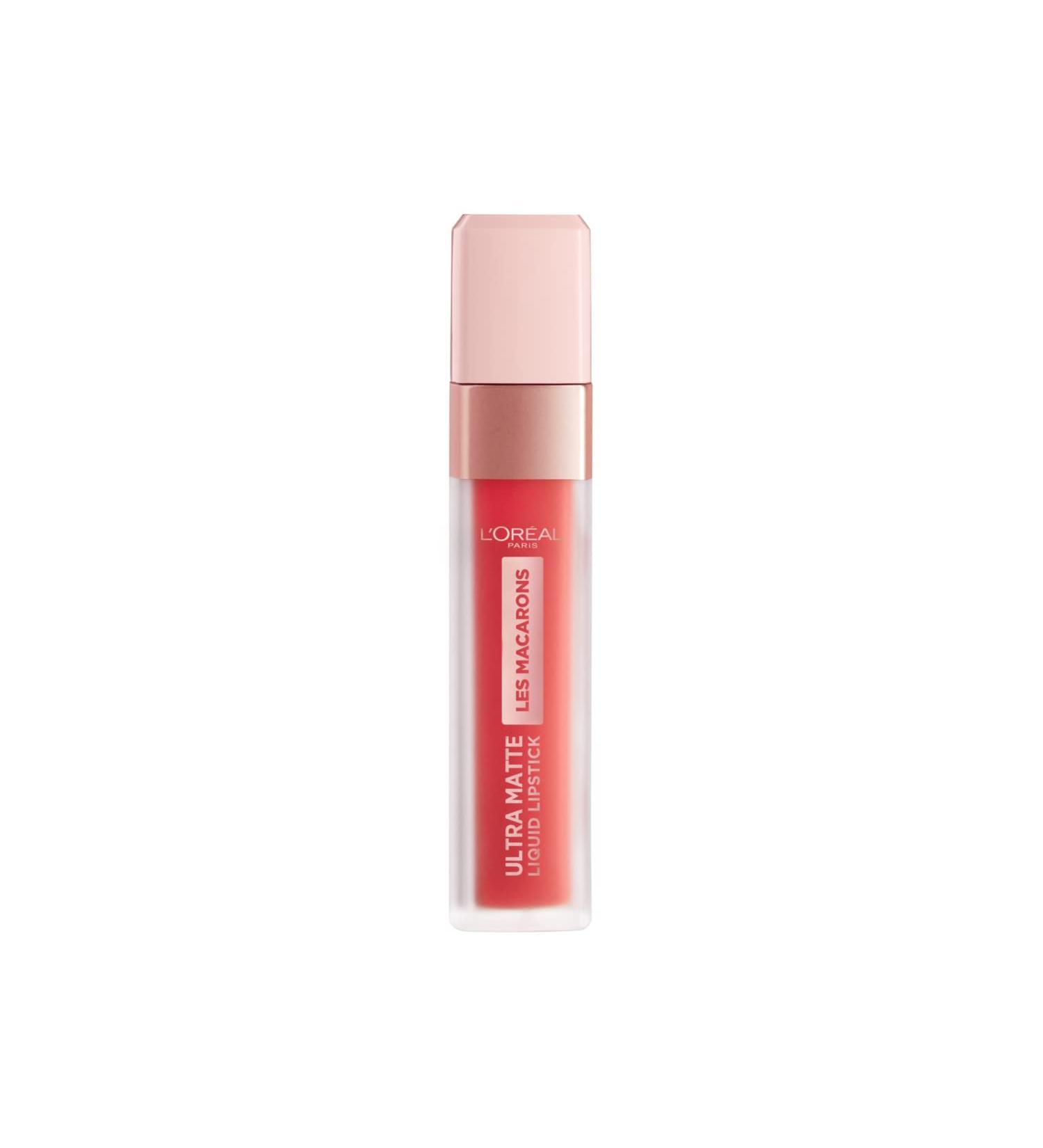 L'Oreal Paris Les Macarons Matte Liquid Lipstick 824 Guava Gush - 31g (Pack of 1) - Buy Online on SooperMarket.com