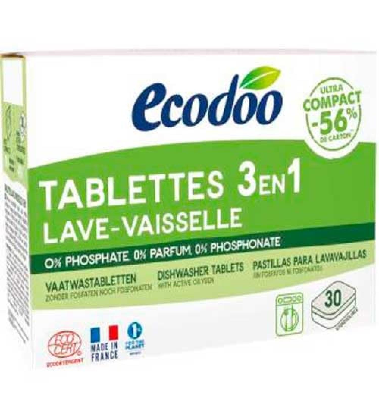 Dishwasher tablets for 3 in 1 machine 30 units