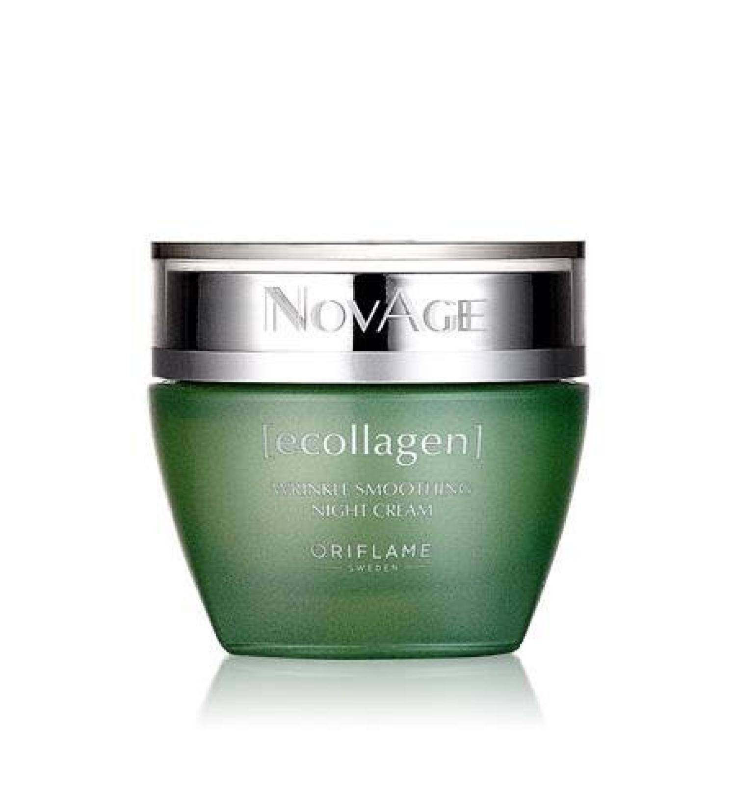 NovAge Ecollagen Wrinkle Smoothing Night Cream by Oriflame