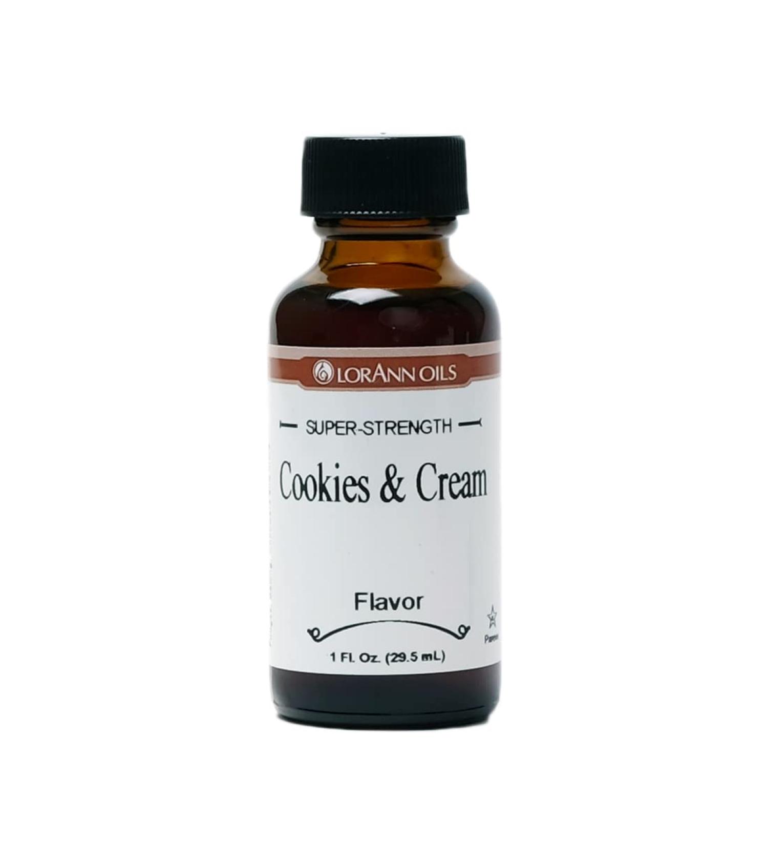 LorAnn Cookies & Cream SS Flavor 1oz Bottle - Premium Quality Flavoring for Baking - Buy Online on SooperMarket.com